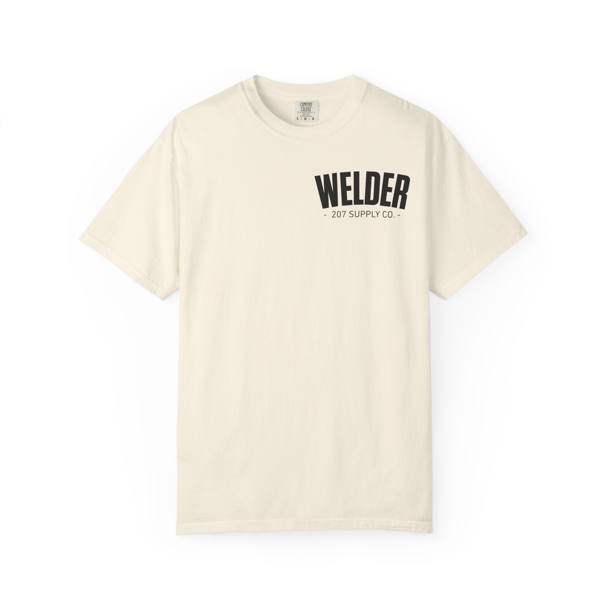 Welder T-Shirt — Ivory