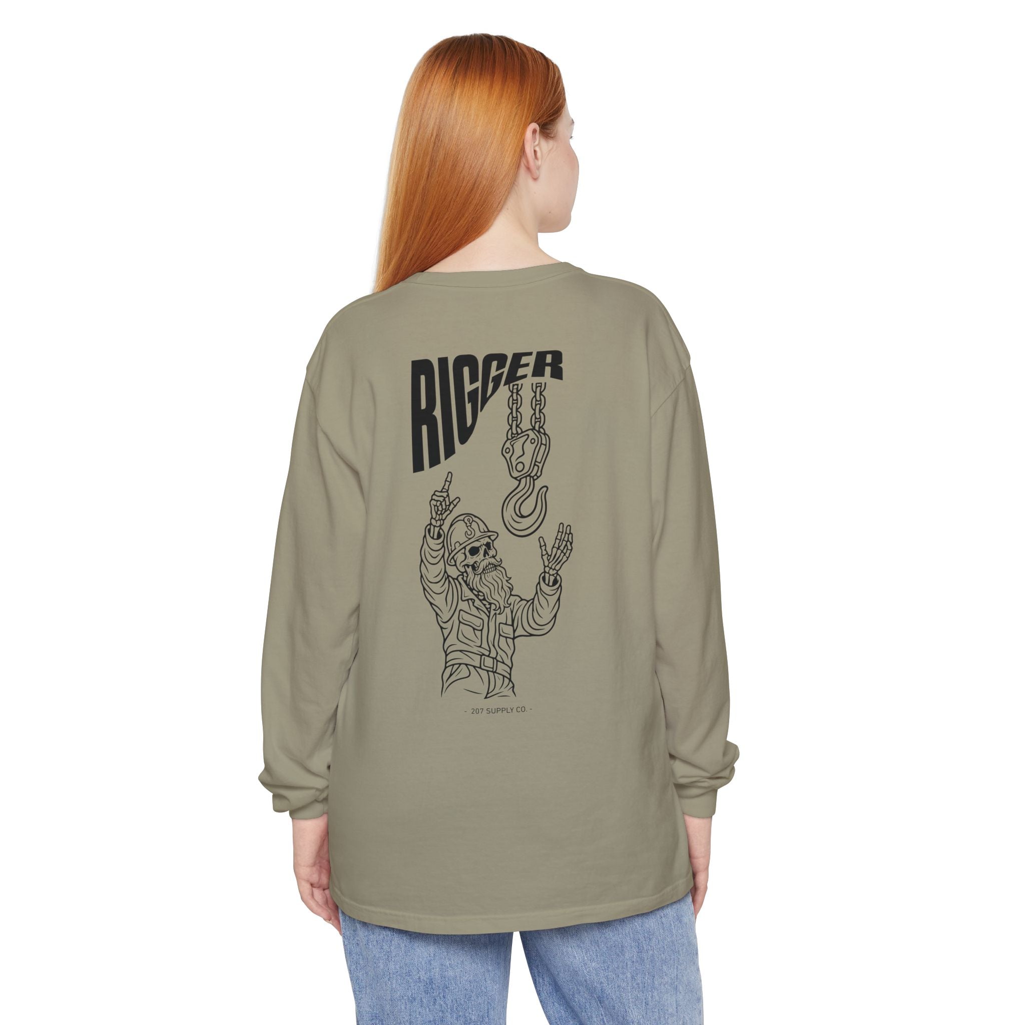 Rigger Skull Long Sleeve