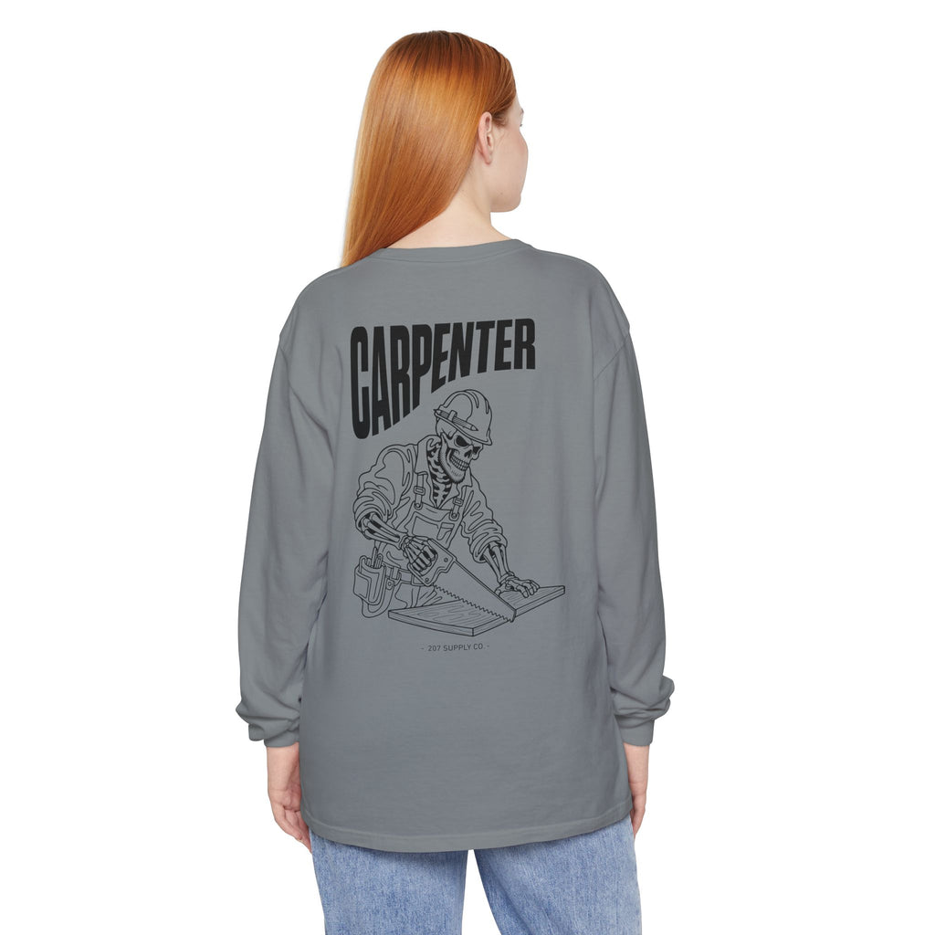 Carpenter Skull Long Sleeve Tee
