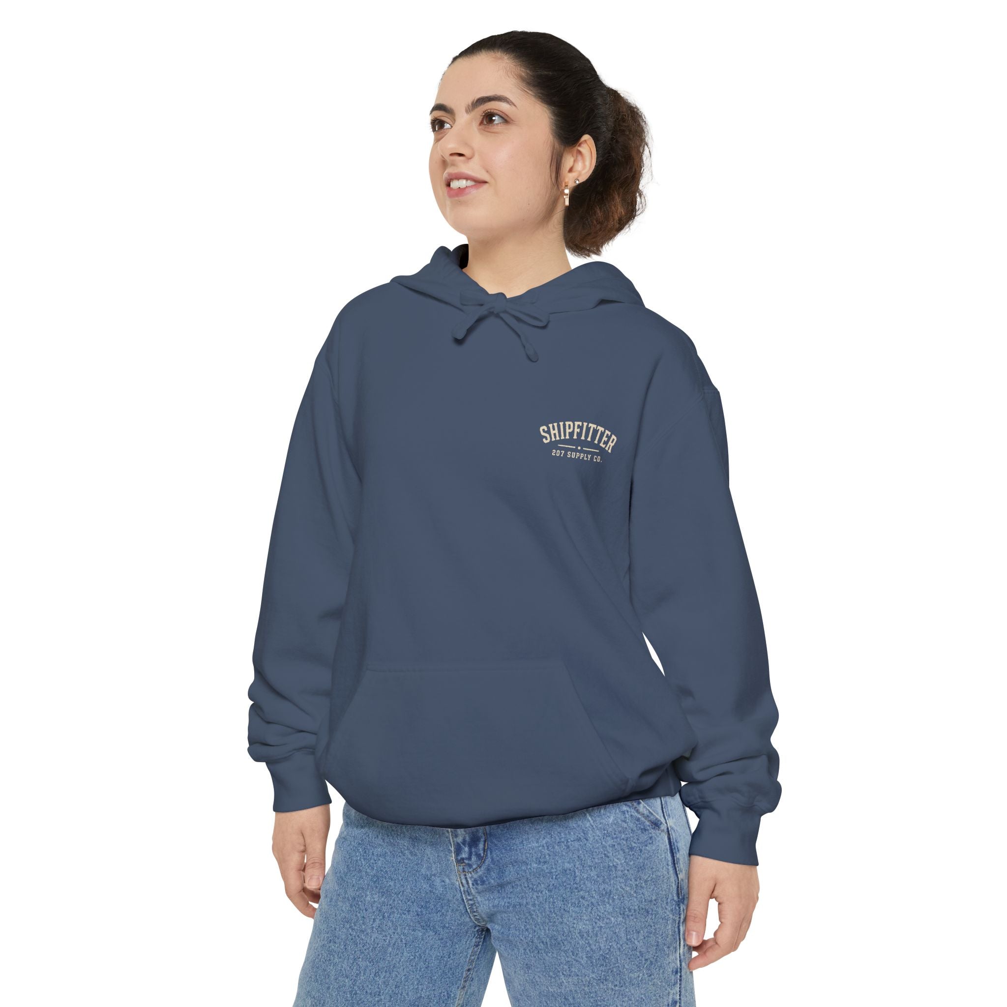 Premium Shipfitter Hoodie — Premium Heavyweight Garment-Dyed