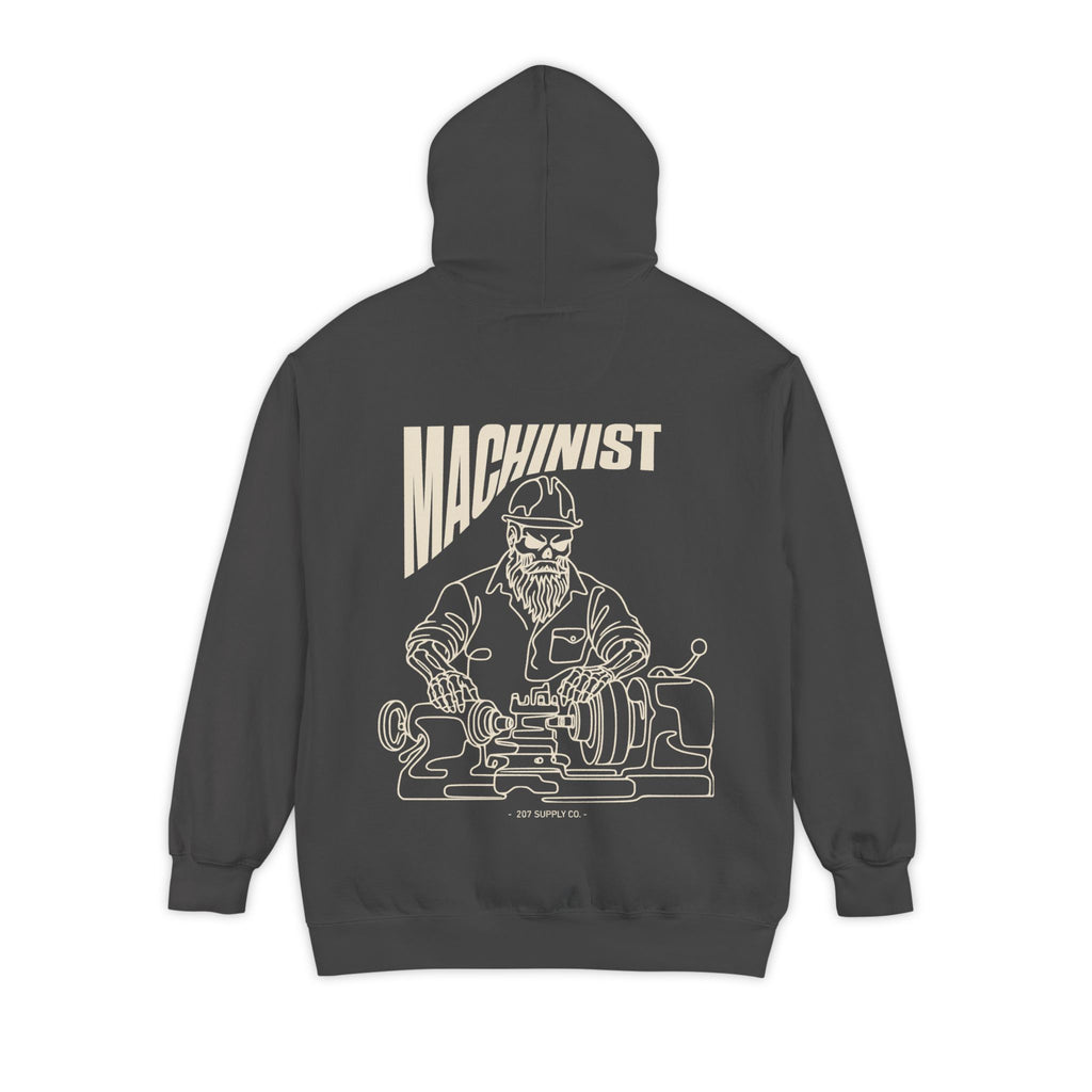 Machinist Skull Hoodie - Dark