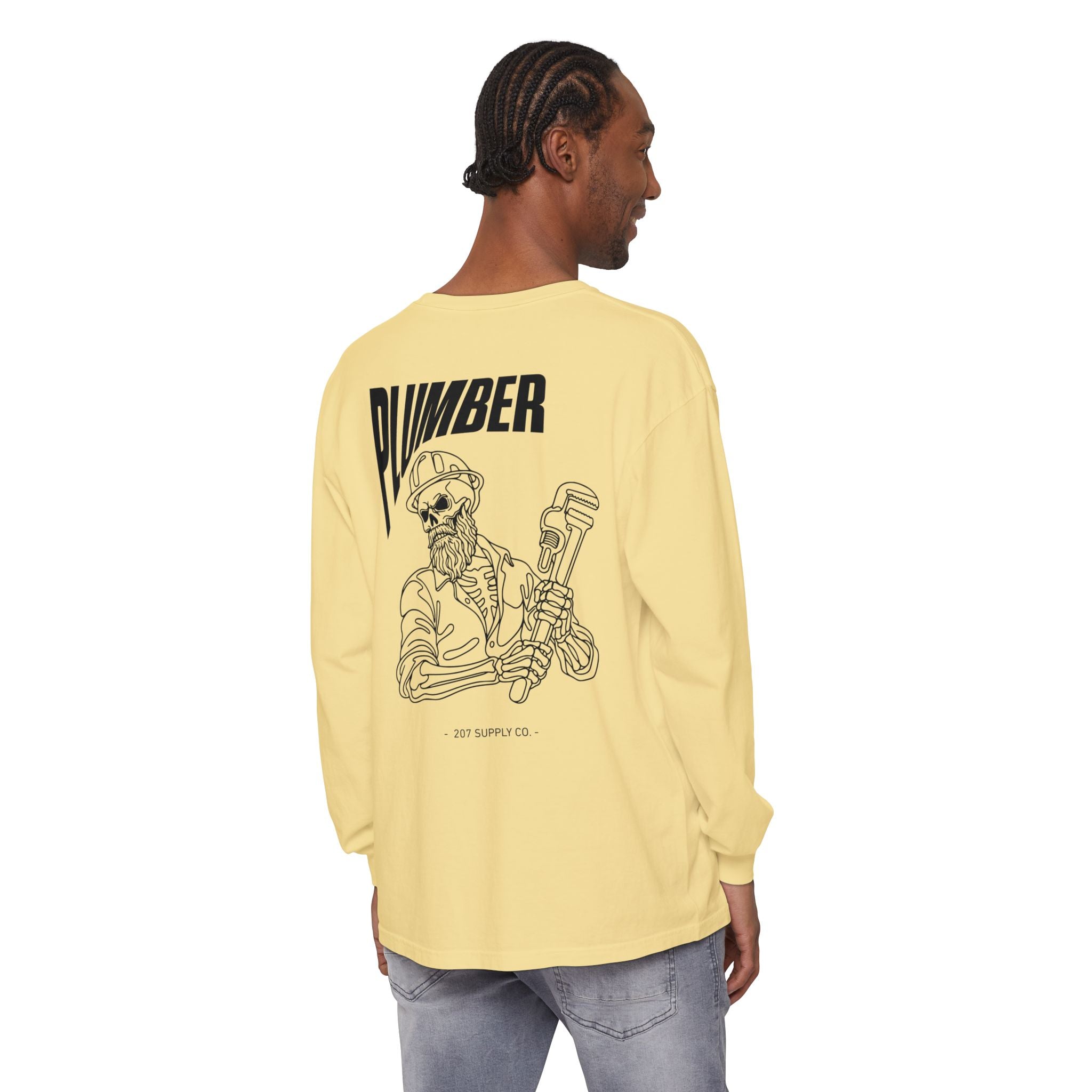 Plumber Skull Long Sleeve