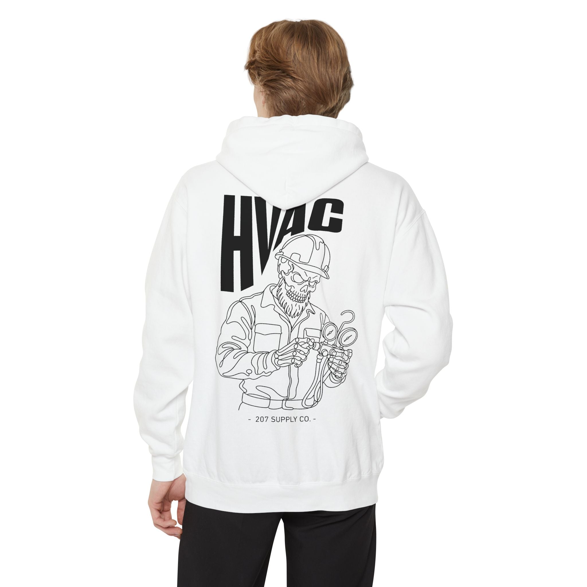 HVAC skull Hoodie