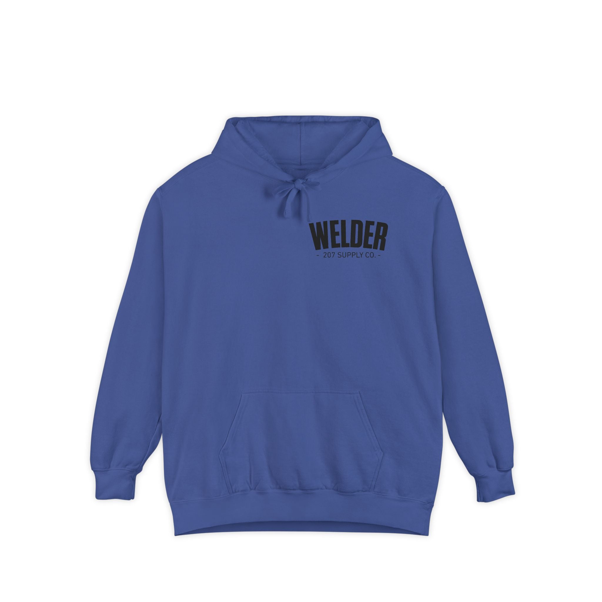 Welder Hoodie — Flo Blue