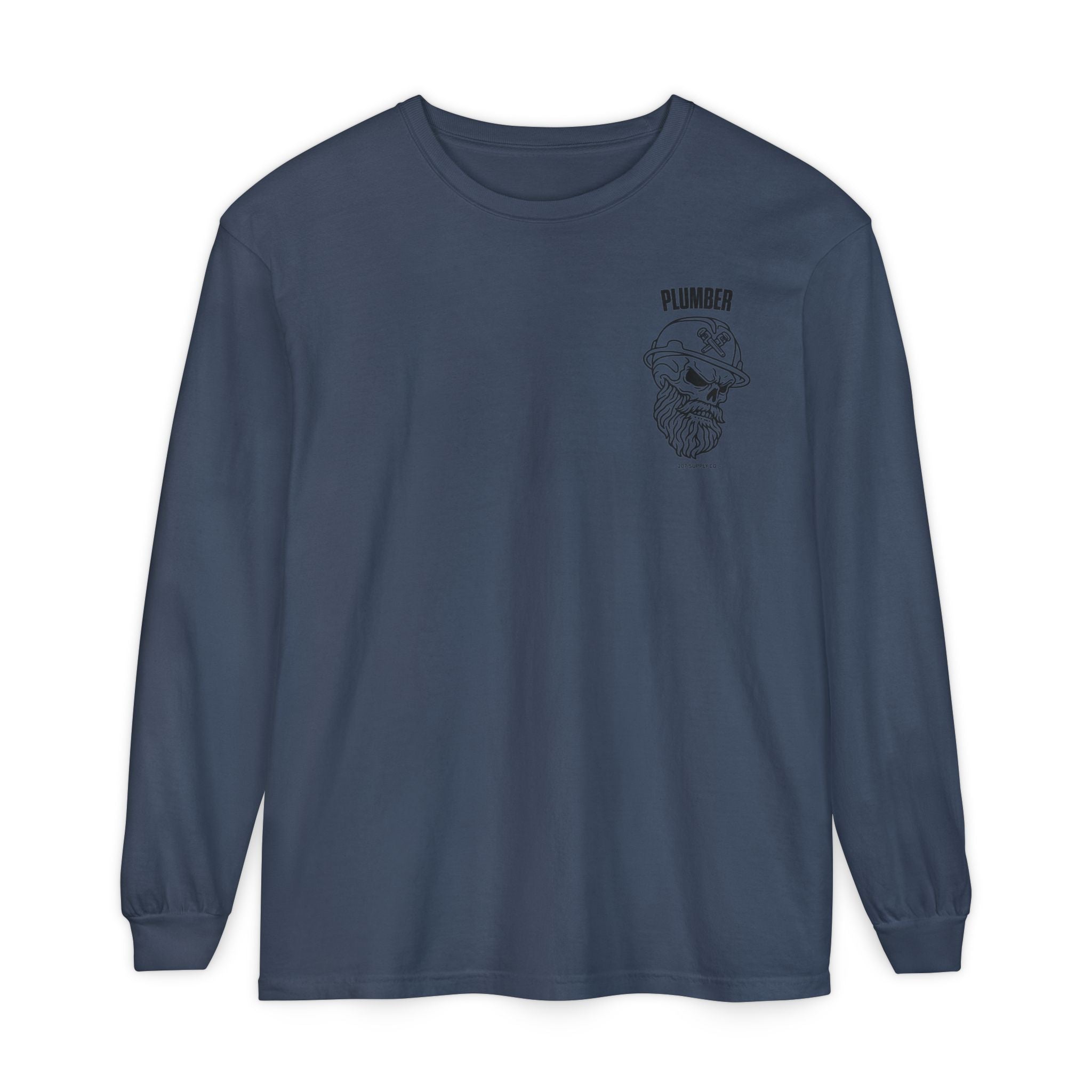 Plumber Skull Long Sleeve