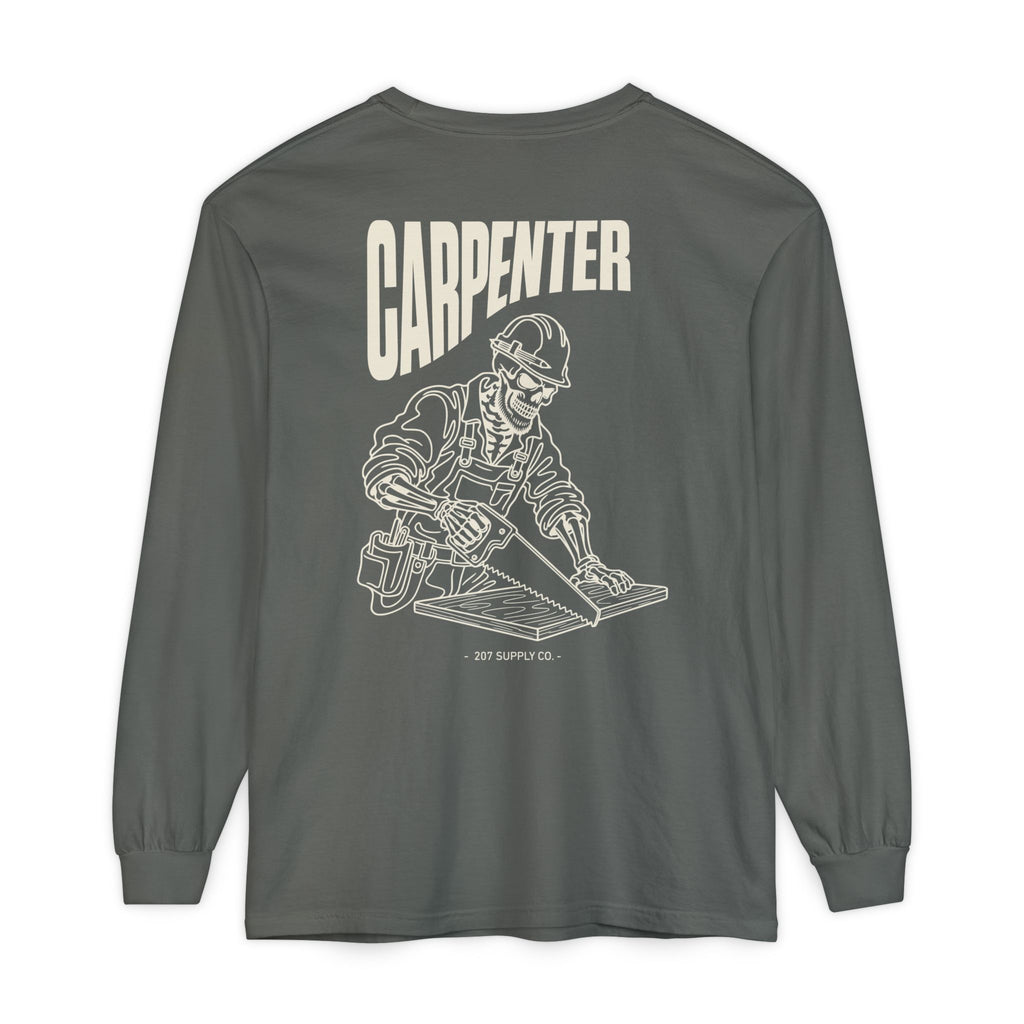 Carpenter Long Sleeve Tee - Dark