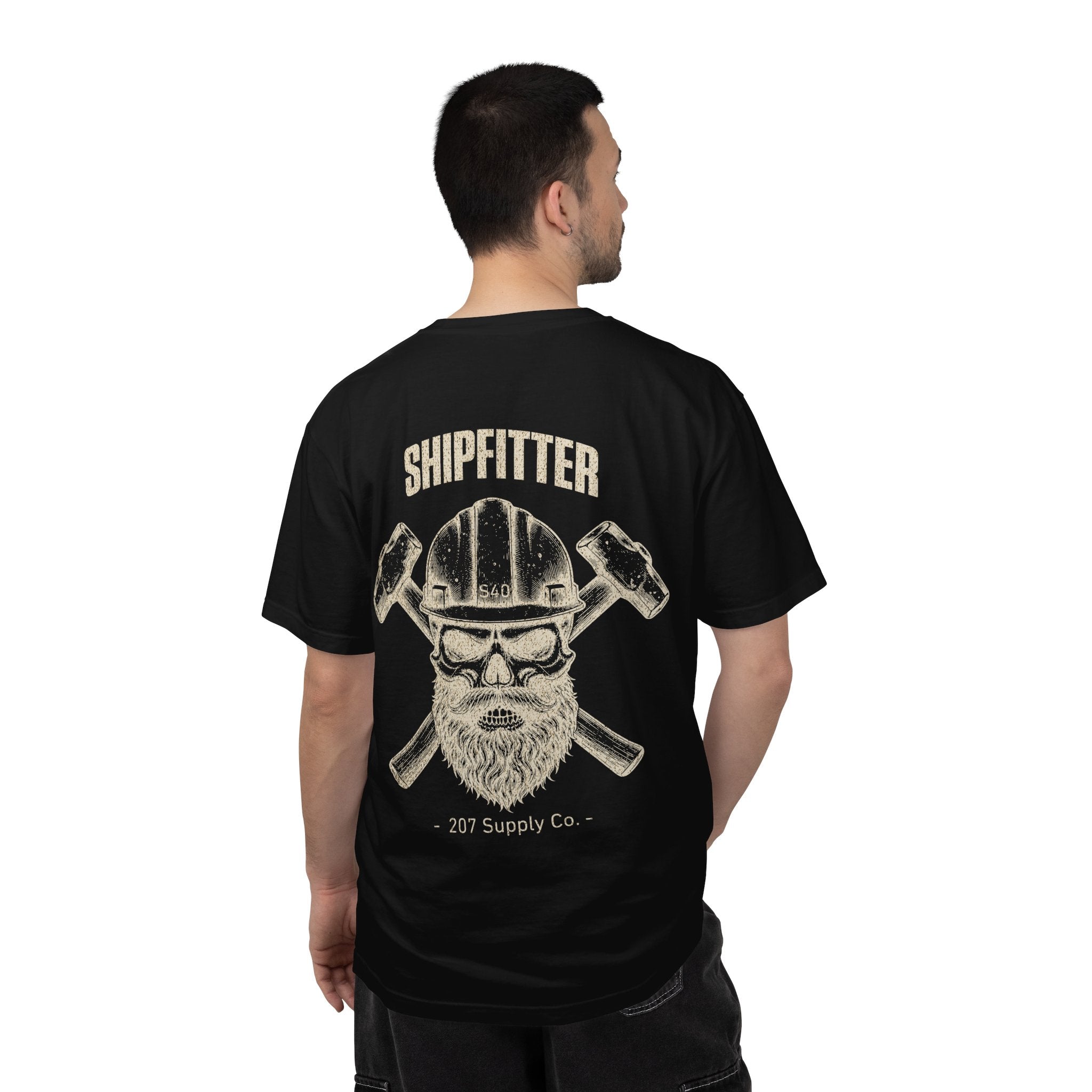 Shipfitter Skull & Hammer Tee - Dark Colors