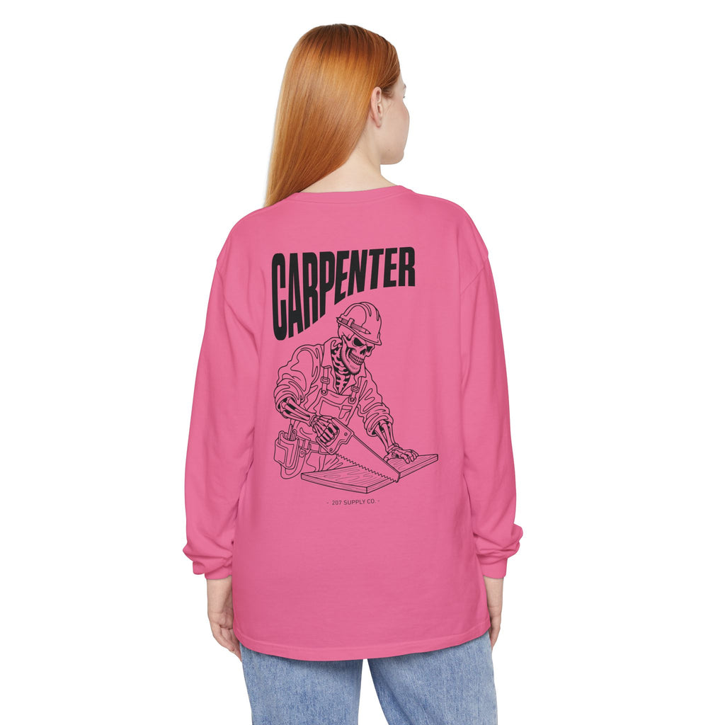 Carpenter Skull Long Sleeve Tee