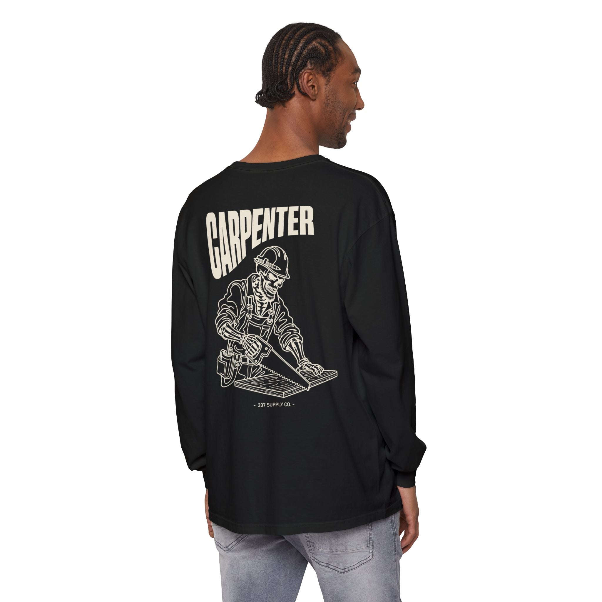 Carpenter Long Sleeve Tee - Dark