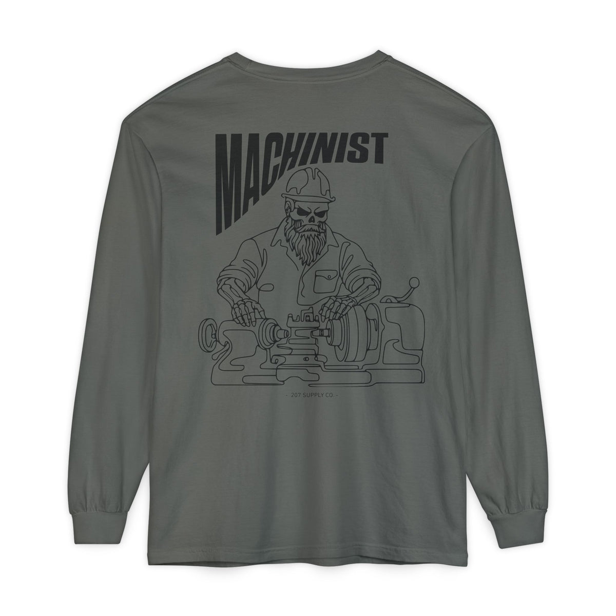 Machinist Skull Long Sleeve