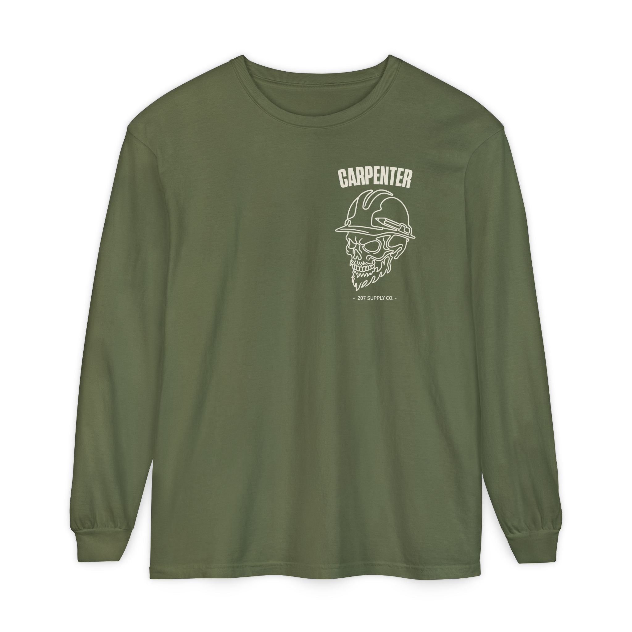 Carpenter Long Sleeve Tee - Dark