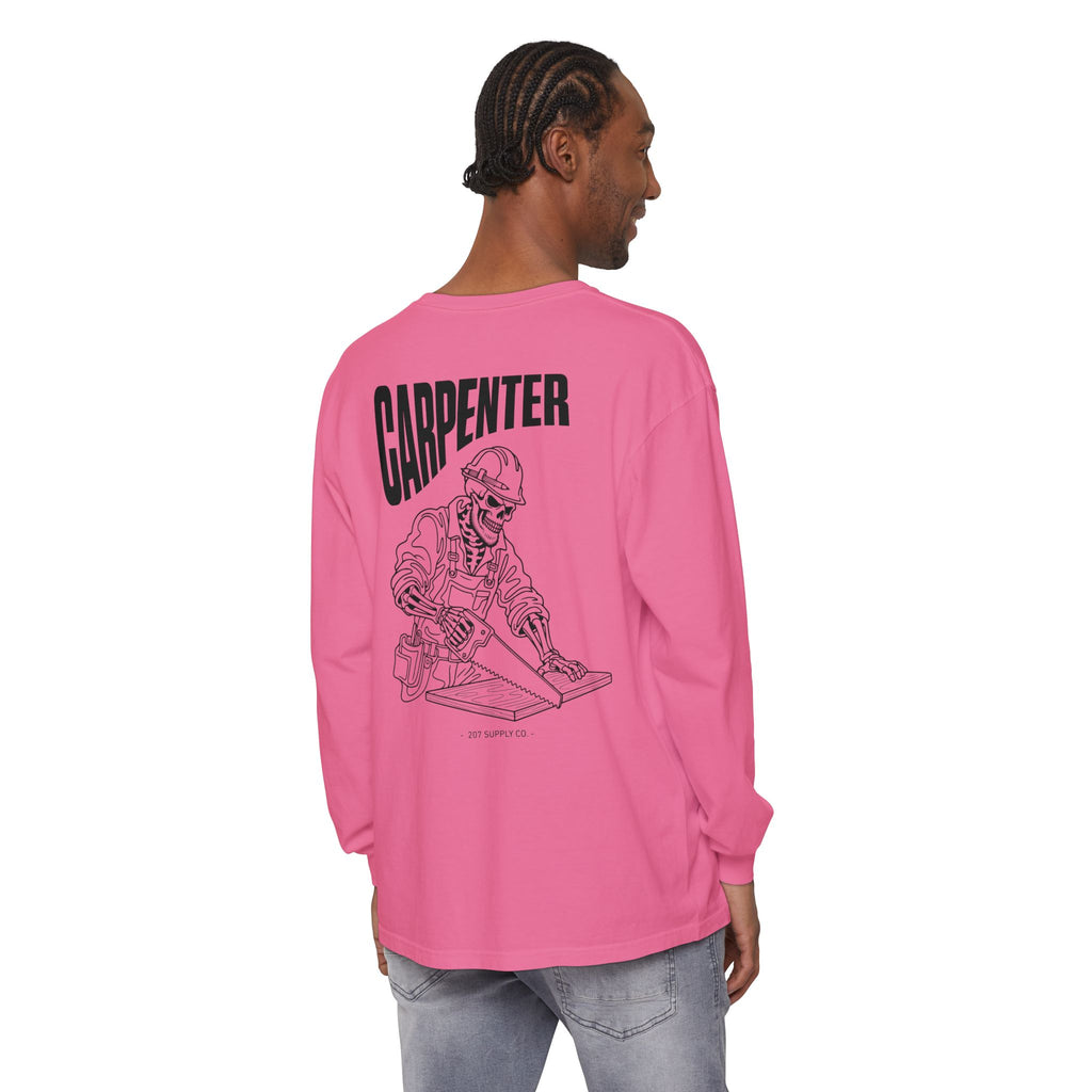Carpenter Skull Long Sleeve Tee