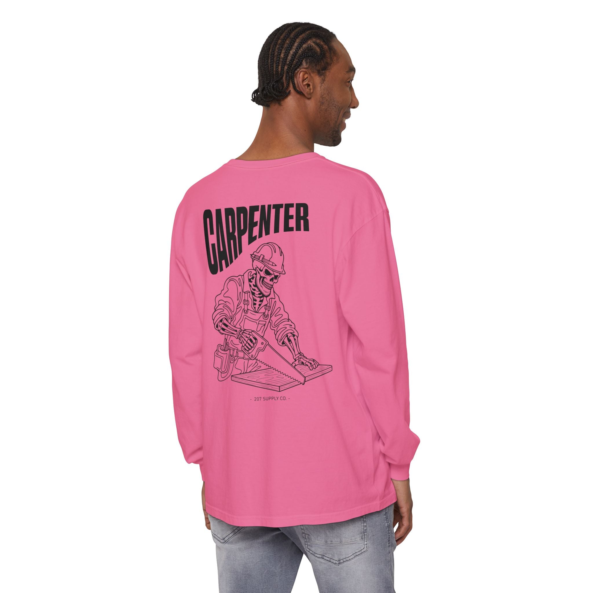 Carpenter Skull Long Sleeve Tee