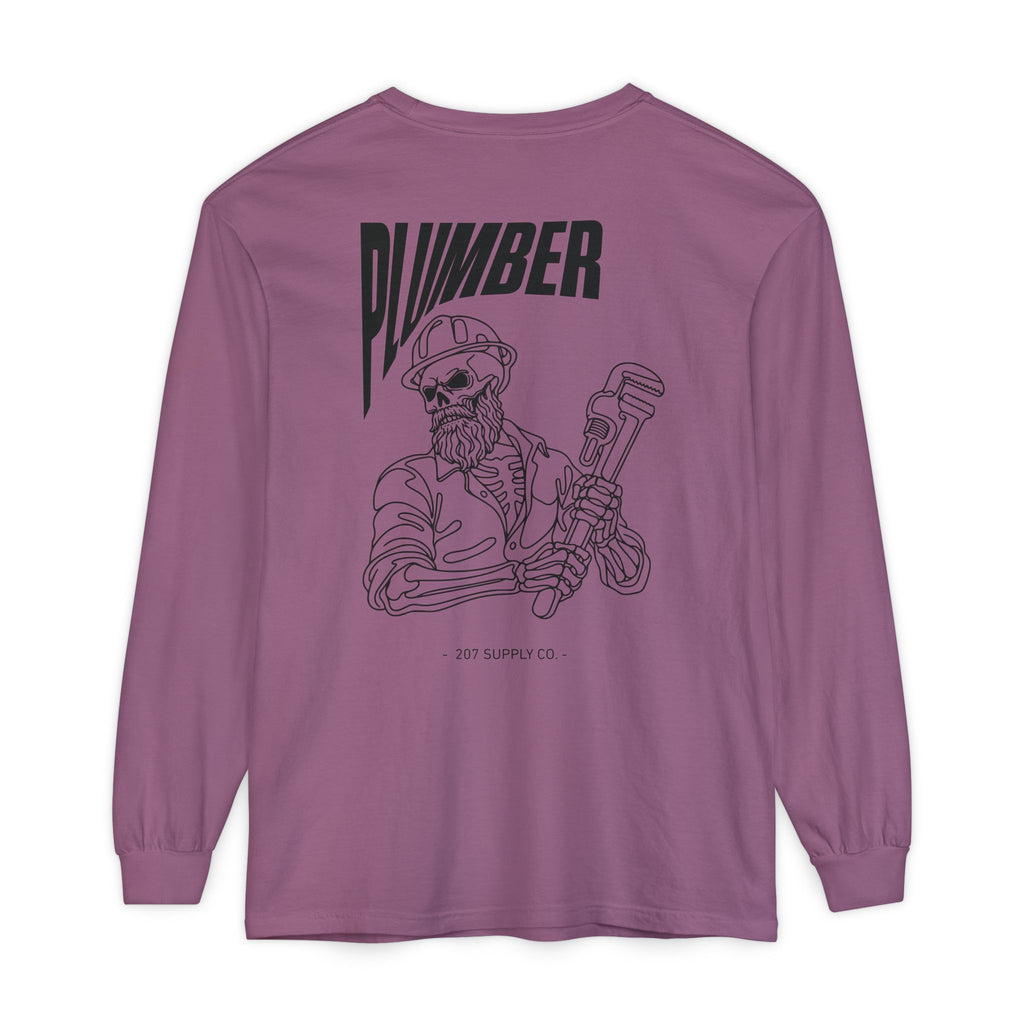 Plumber Skull Long Sleeve