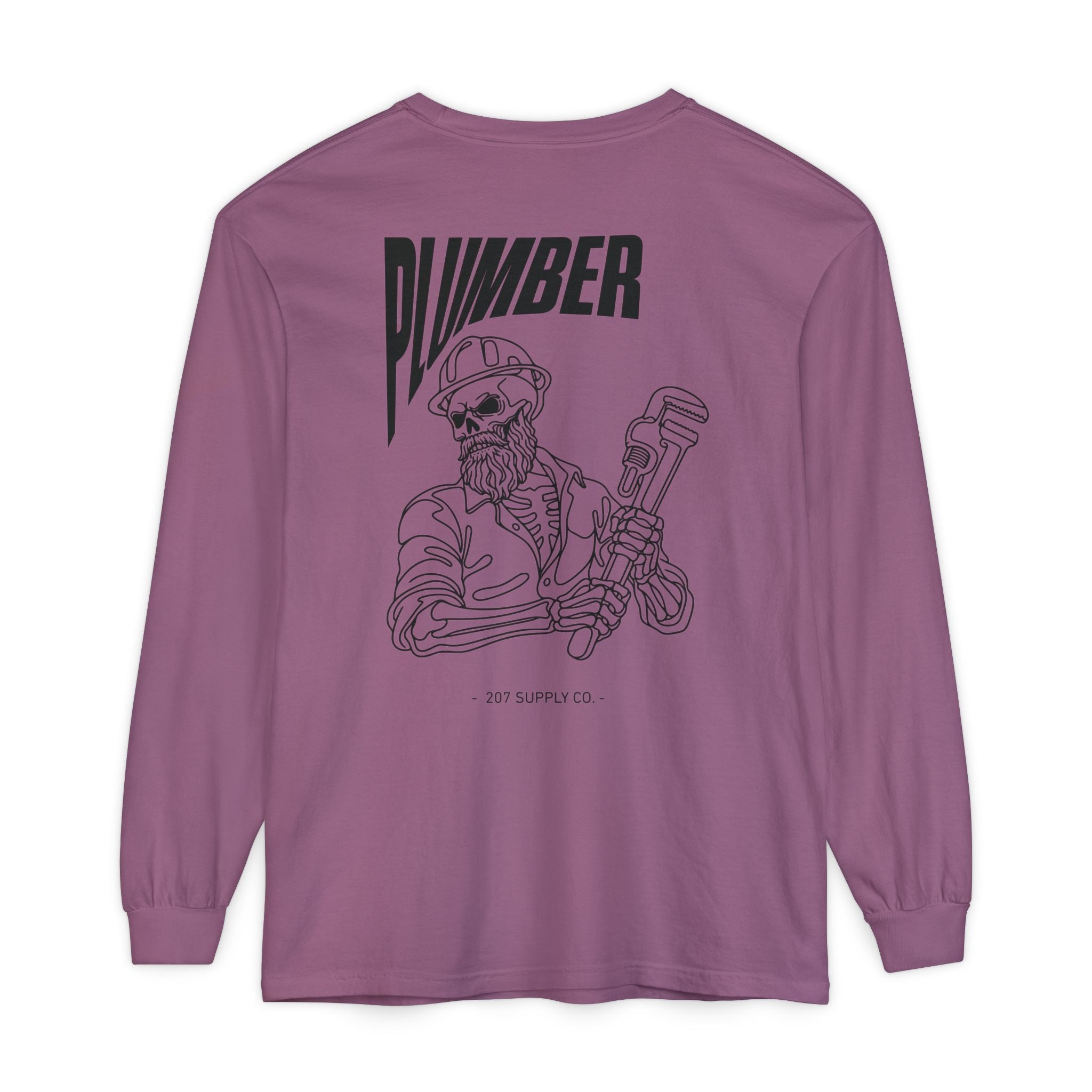 Plumber Skull Long Sleeve
