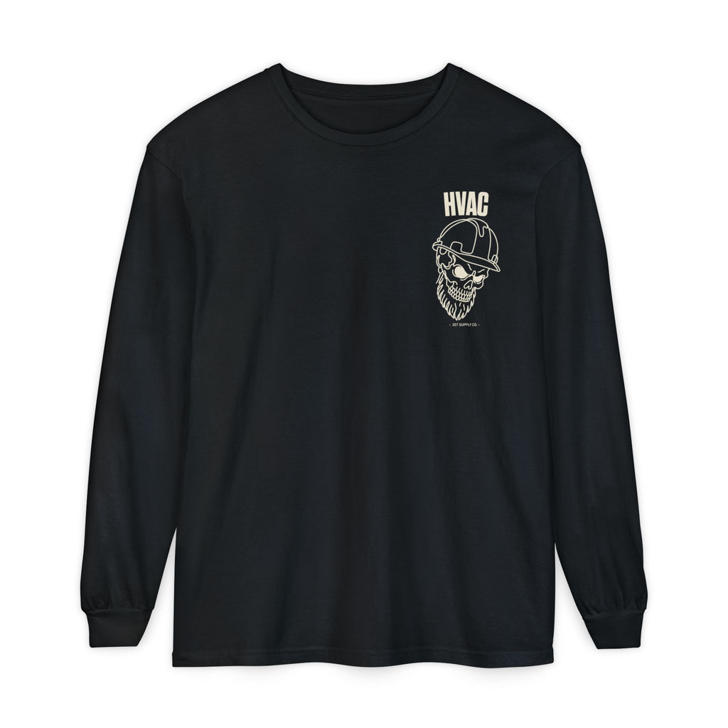 HVAC Skull Long Sleeve - Dark
