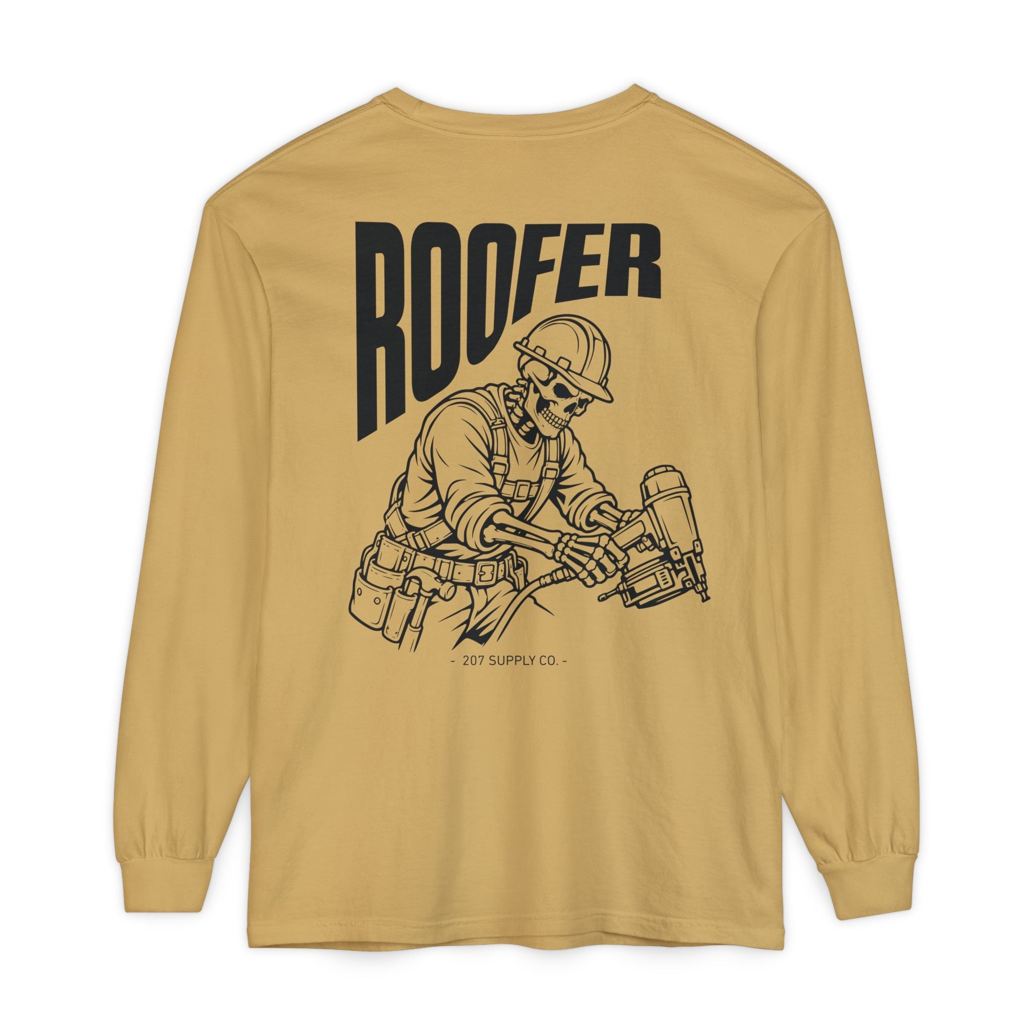 Roofer Skull Long Sleeve