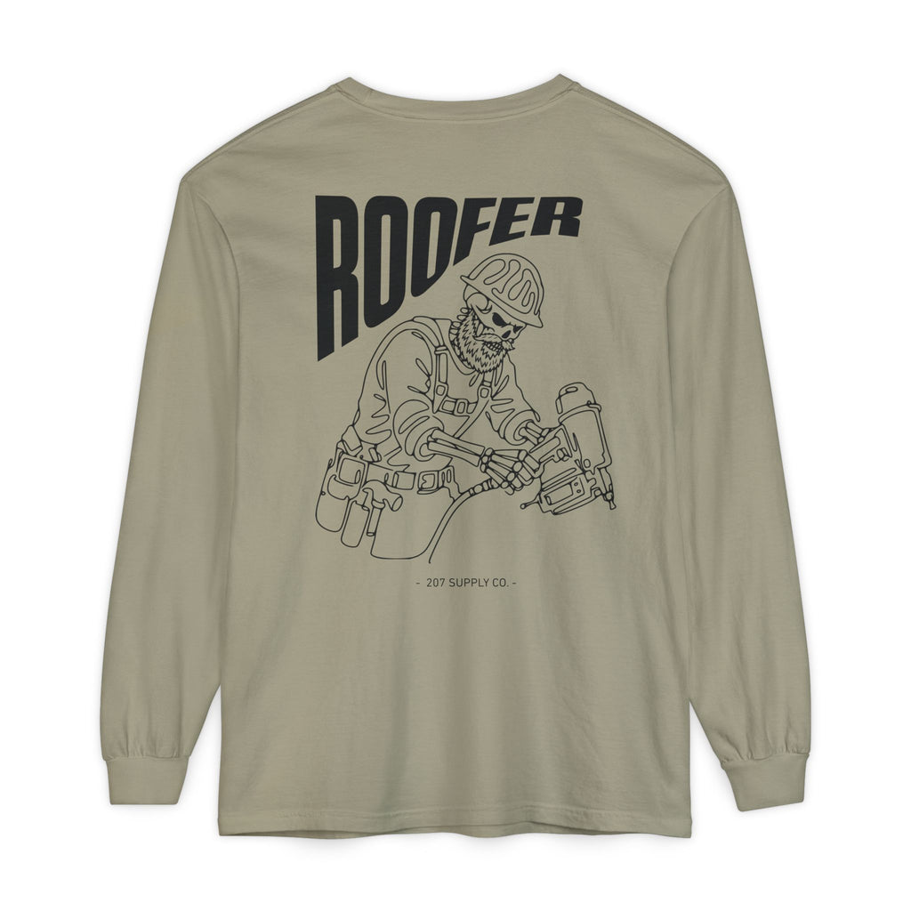 Roofer Skull Long Sleeve