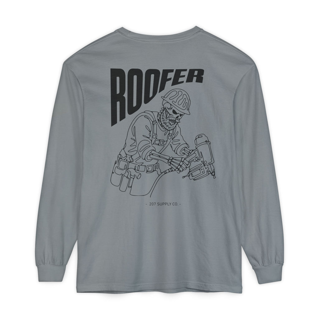 Roofer Skull Long Sleeve