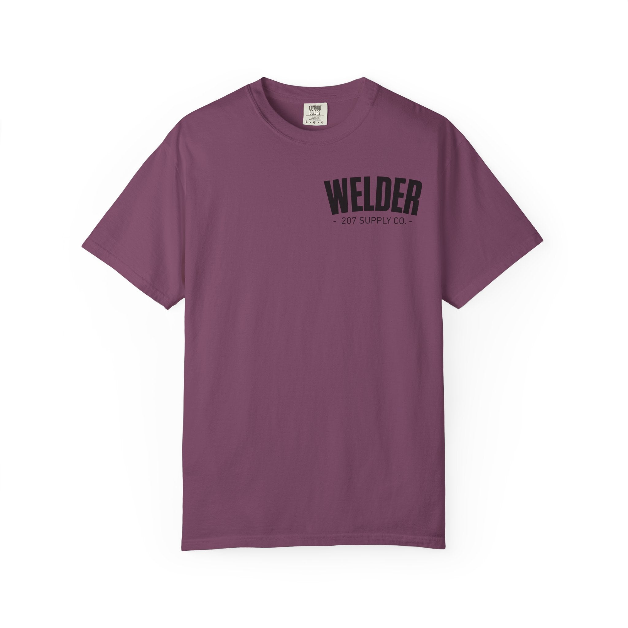 Welder T-Shirt — Berry