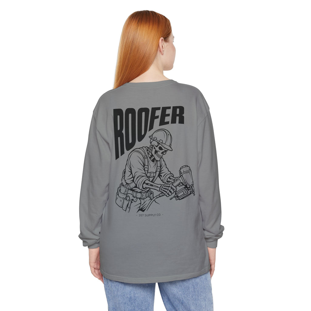 Roofer Skull Long Sleeve