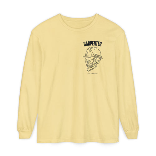 Carpenter Skull Long Sleeve Tee