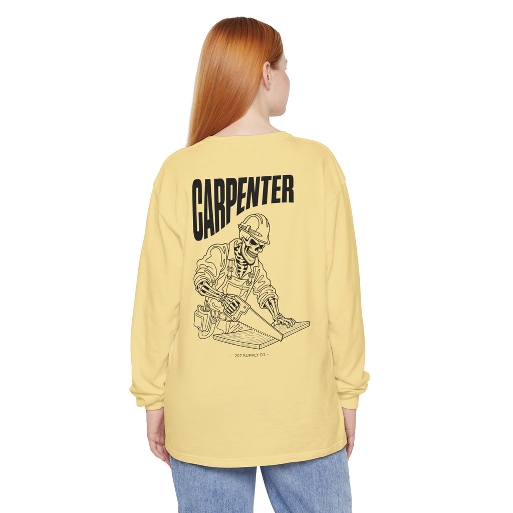 Carpenter Skull Long Sleeve Tee