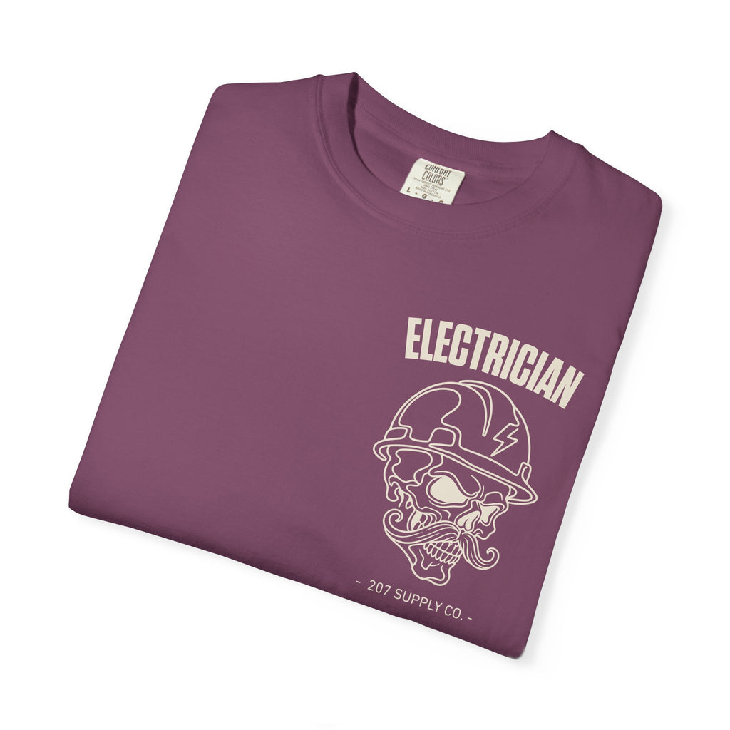 Electrician Skull Tee - Dark