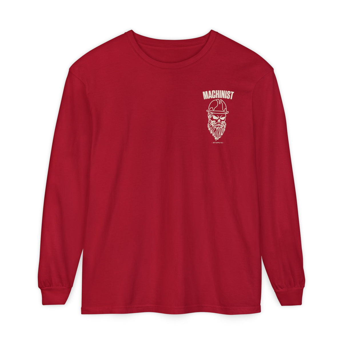 Machinist Skull Long Sleeve - Dark