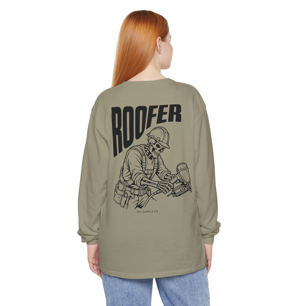 Roofer Skull Long Sleeve