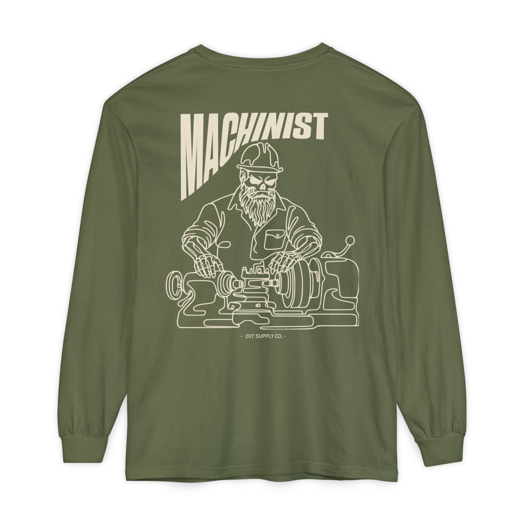 Machinist Skull Long Sleeve - Dark