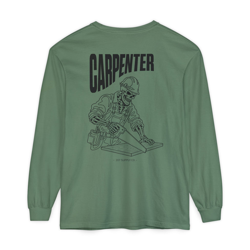 Carpenter Skull Long Sleeve Tee