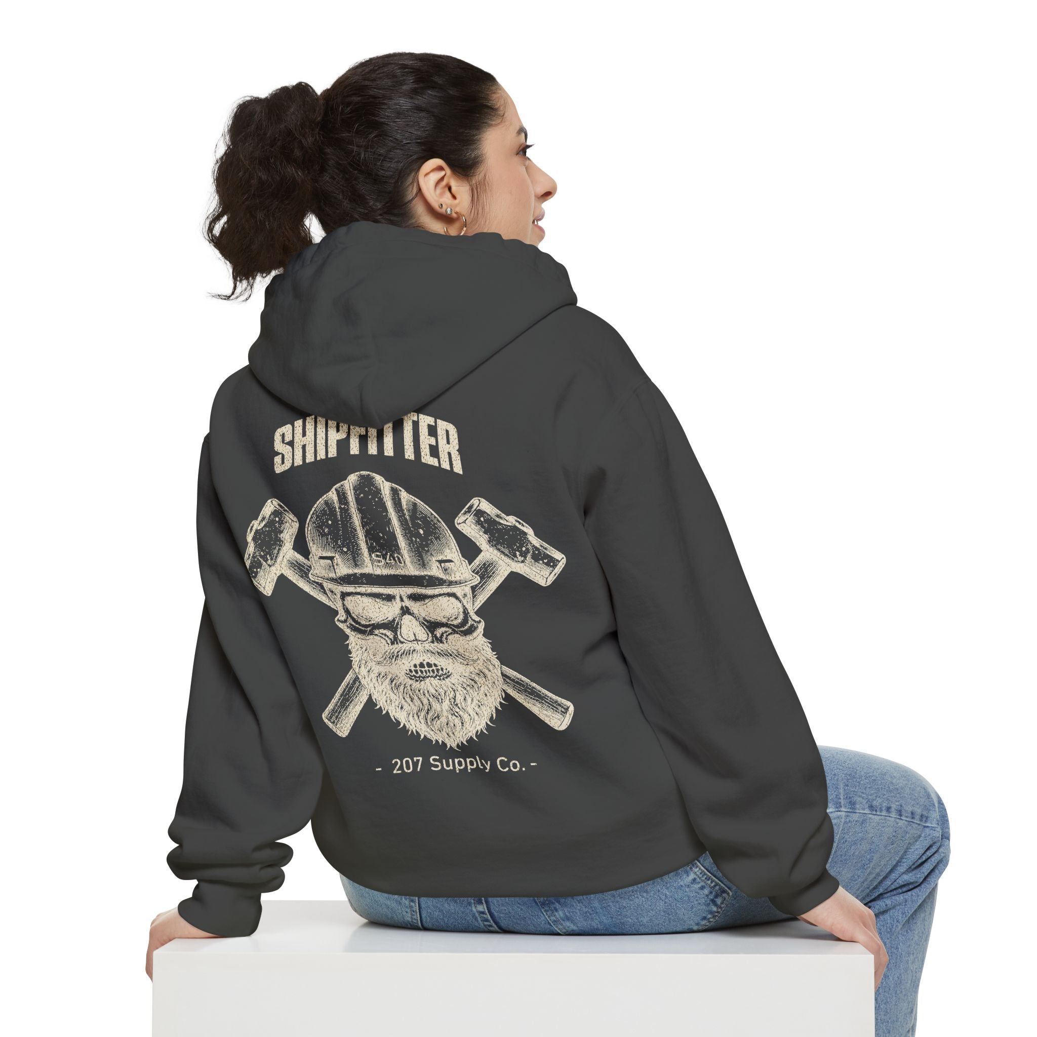Shiftfitter Skull & Hammer Hoodie - Dark Colors