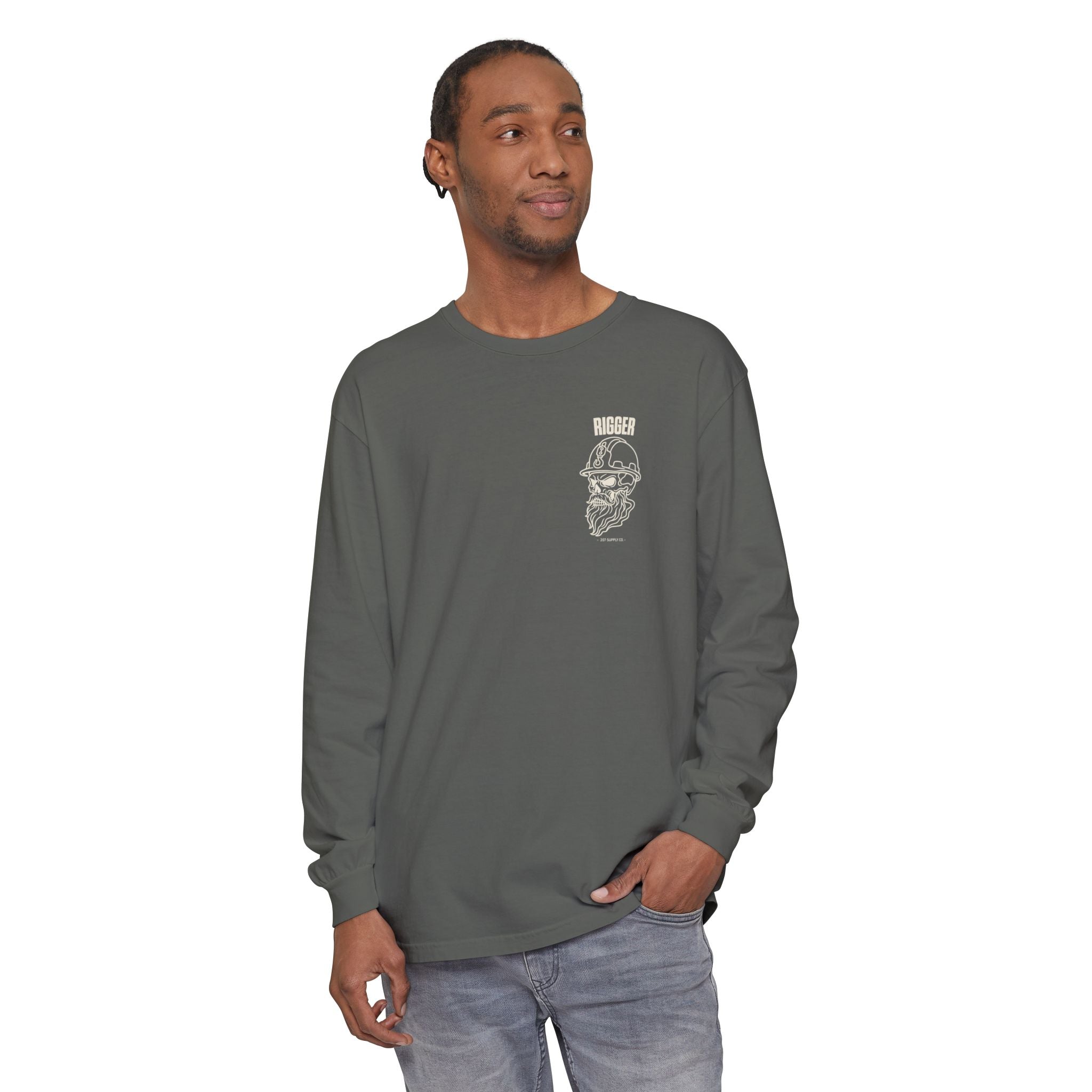 Rigger Skull Long Sleeve - Dark