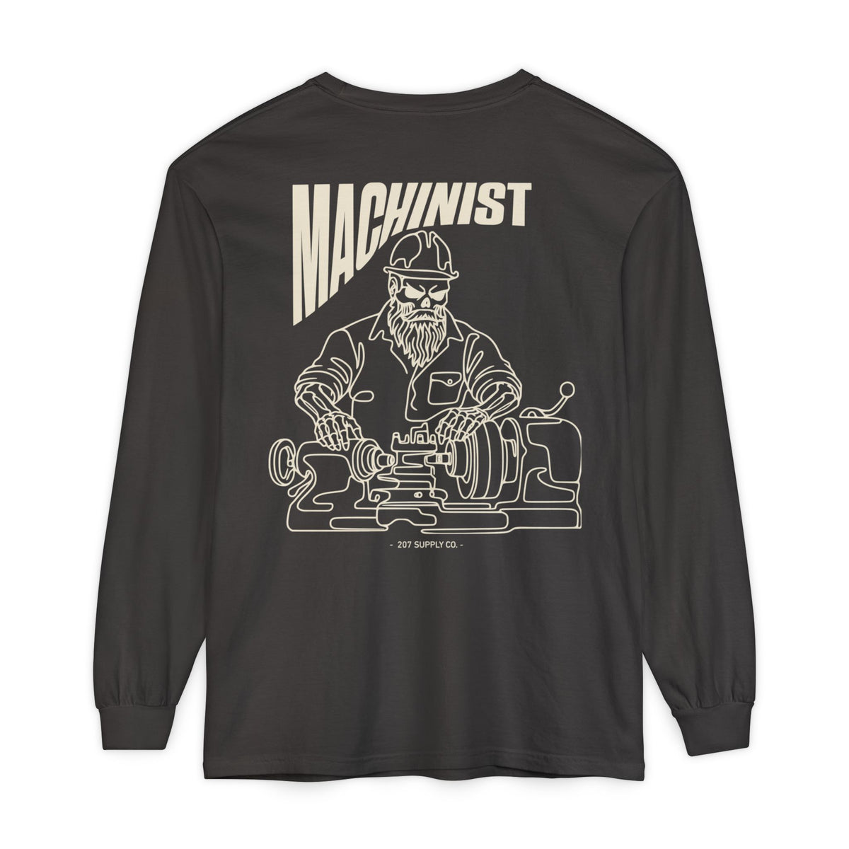 Machinist Skull Long Sleeve - Dark