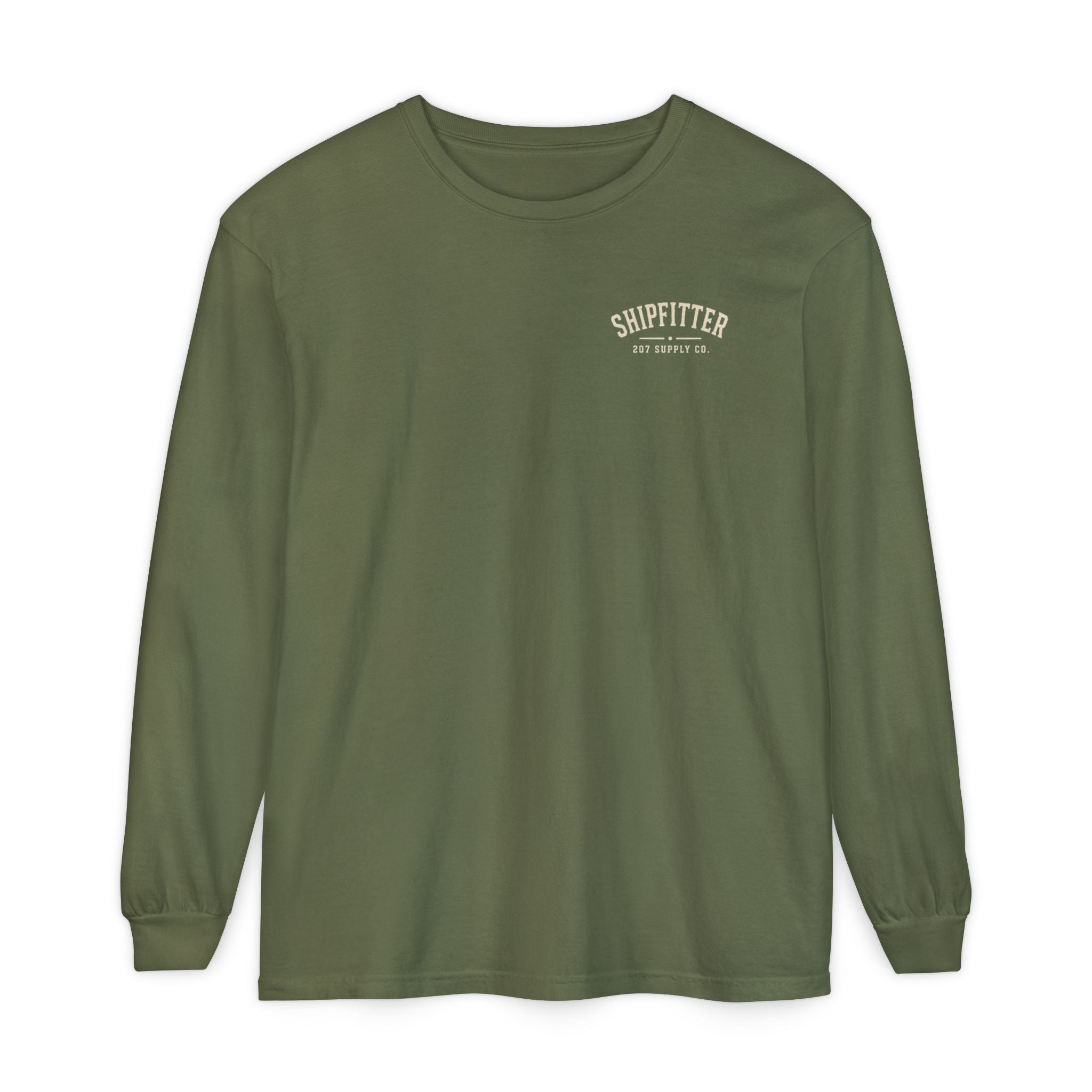 Premium Shipfitter Long Sleeve — Premium Shipfitter Skull