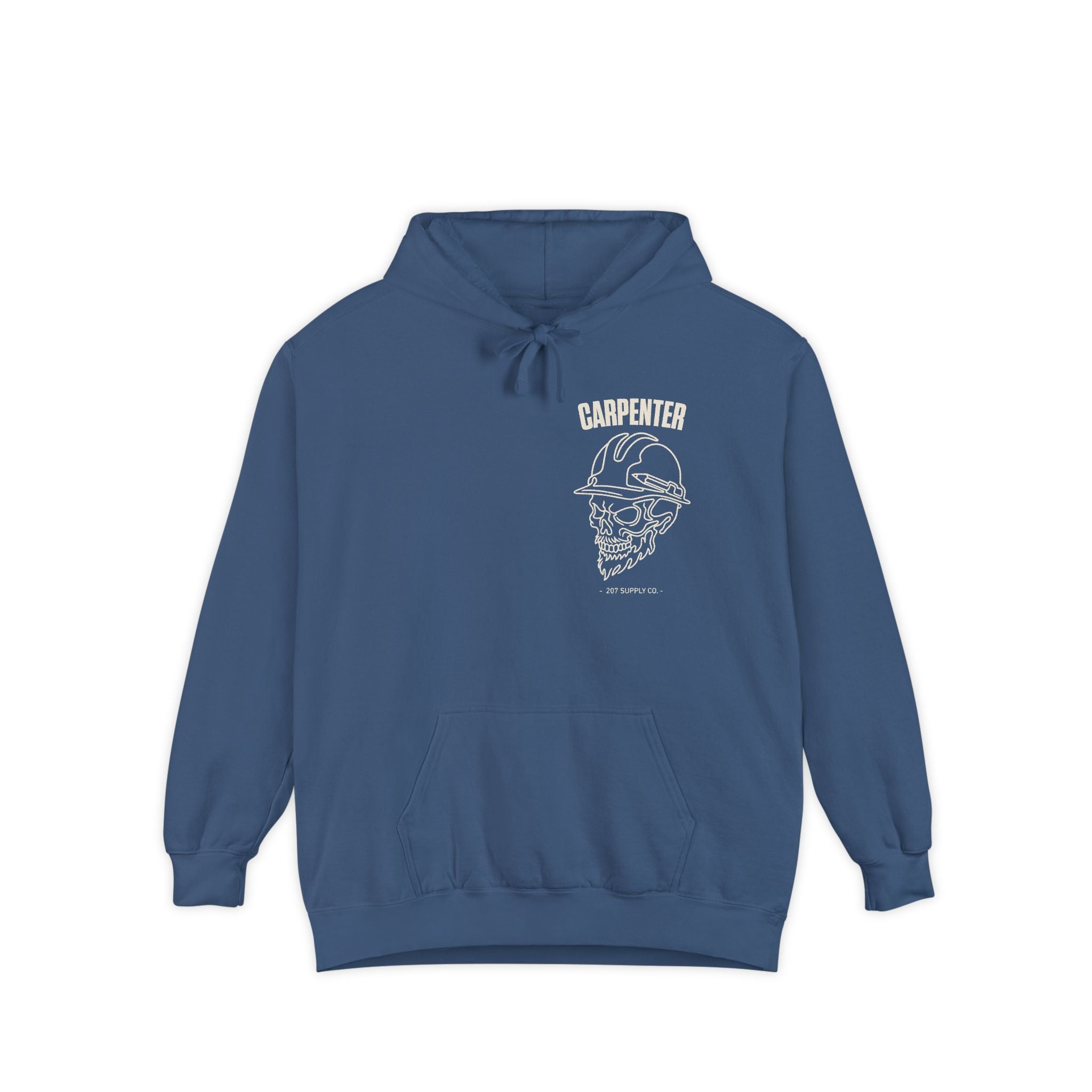 Carpenter Skull Hoodie - Dark