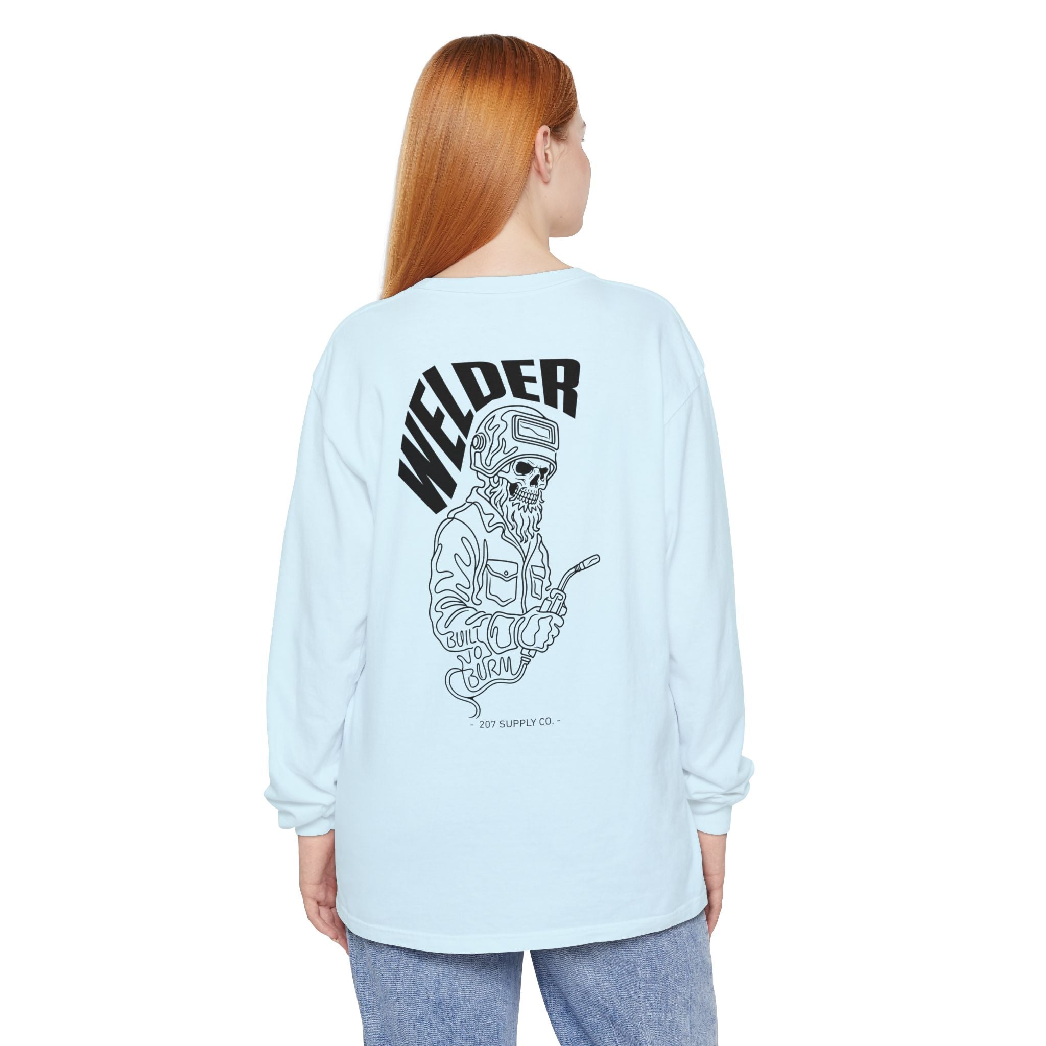 Welder Skull Long Sleeve Tee