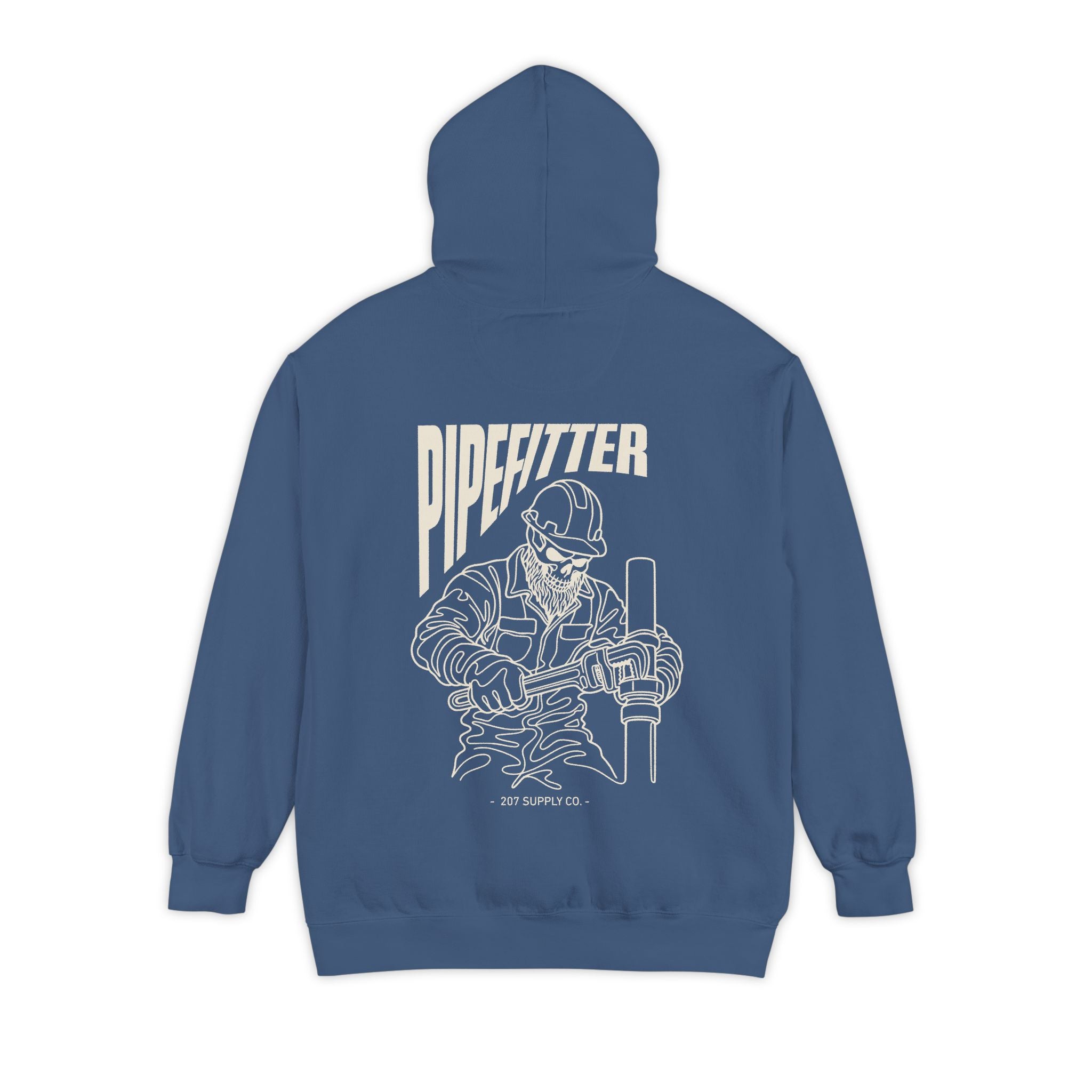 Pipefitter Skull Hoodie