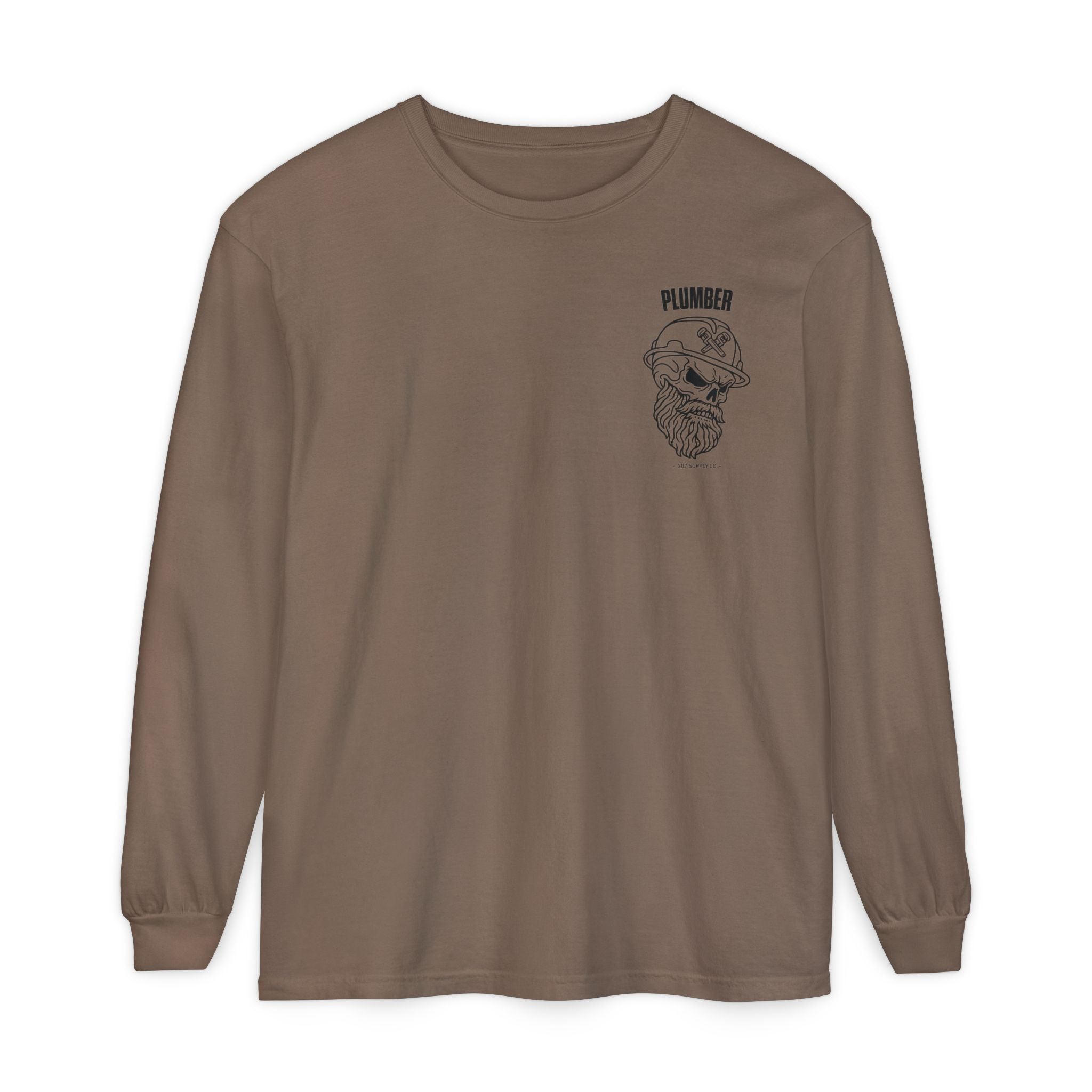 Plumber Skull Long Sleeve