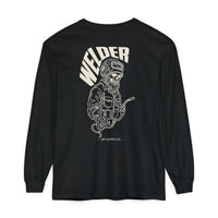 Welder Skull Long Sleeve Tee - Dark