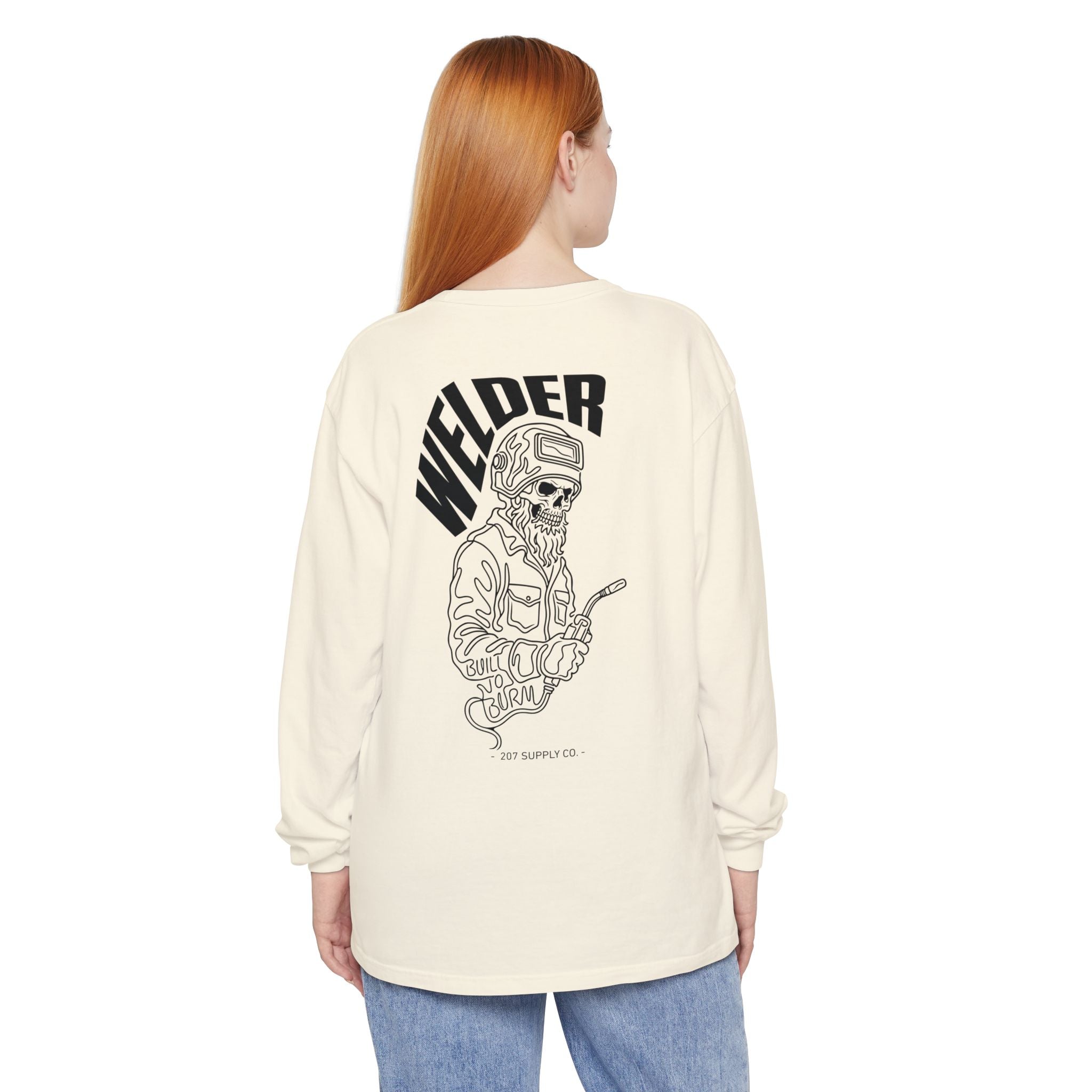 Welder Skull Long Sleeve Tee