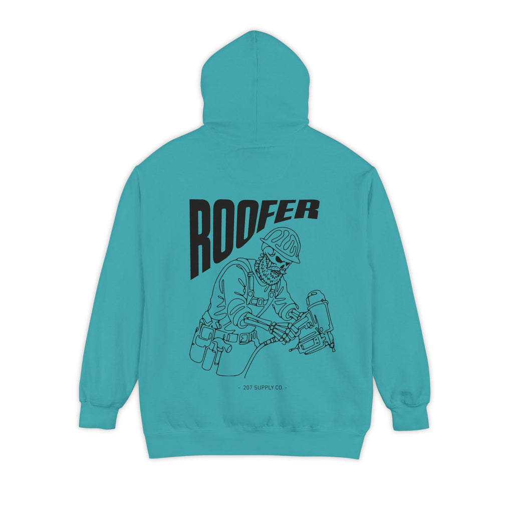 Roofer Skull Hoodie