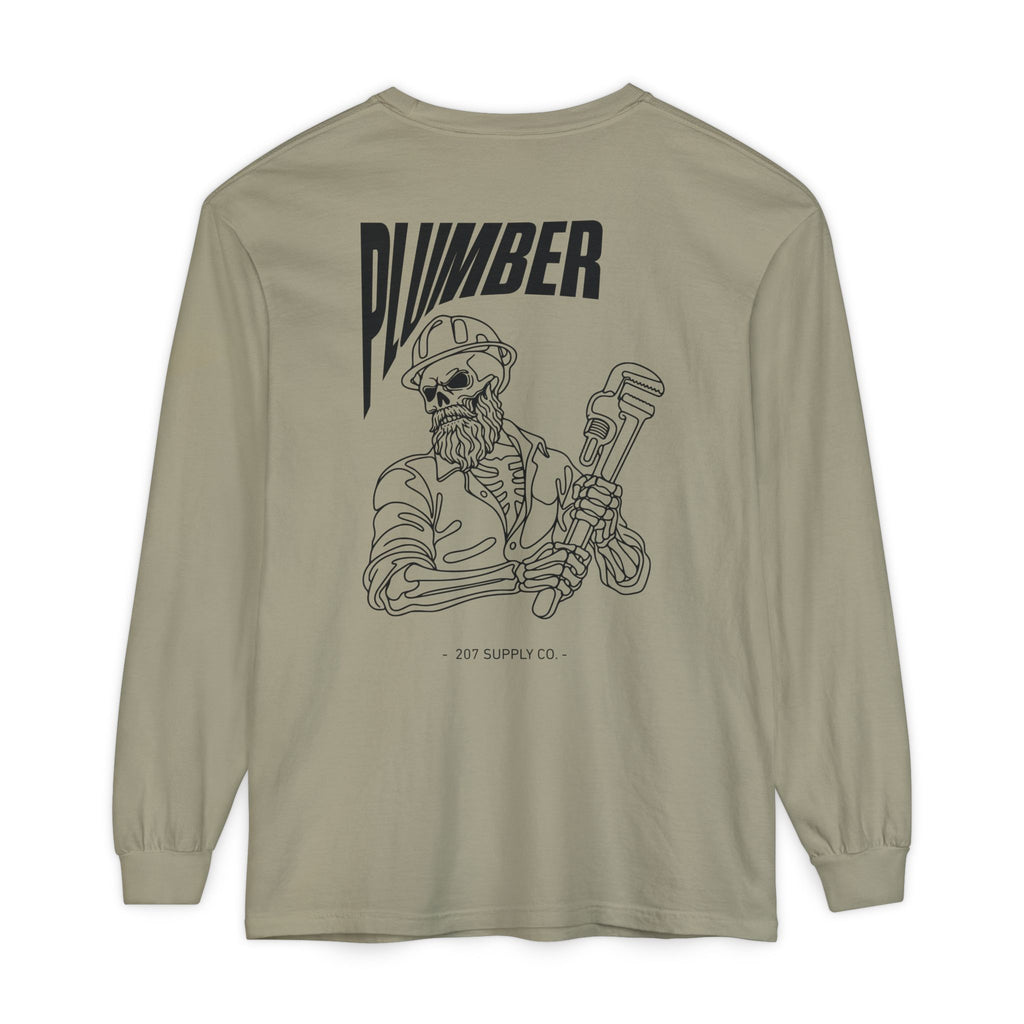 Plumber Skull Long Sleeve