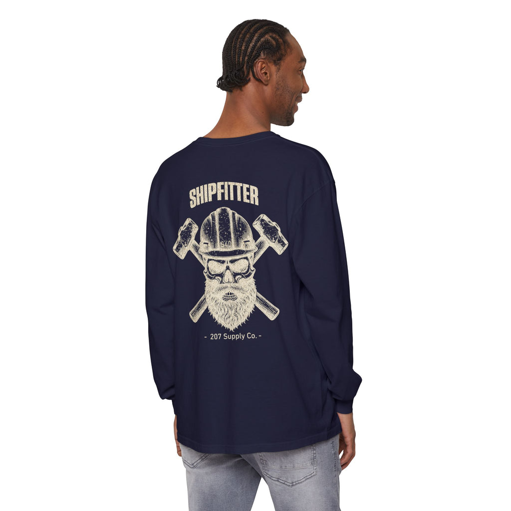 Shipfitter Skull & Hammer Long Sleeve - Dark Colors