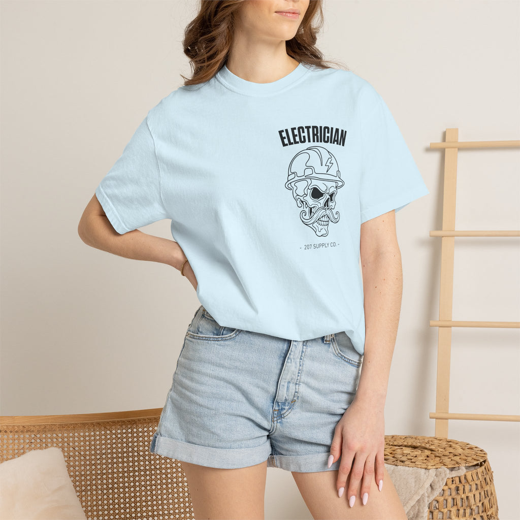Electrician Skull Tee