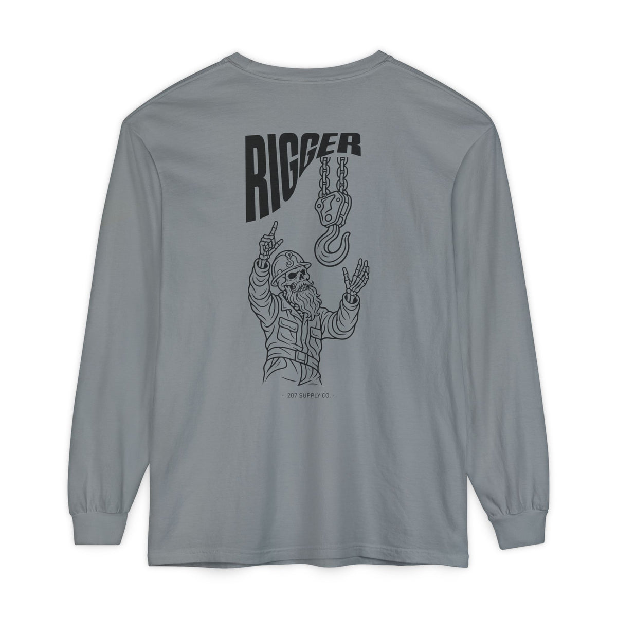 Rigger Skull Long Sleeve