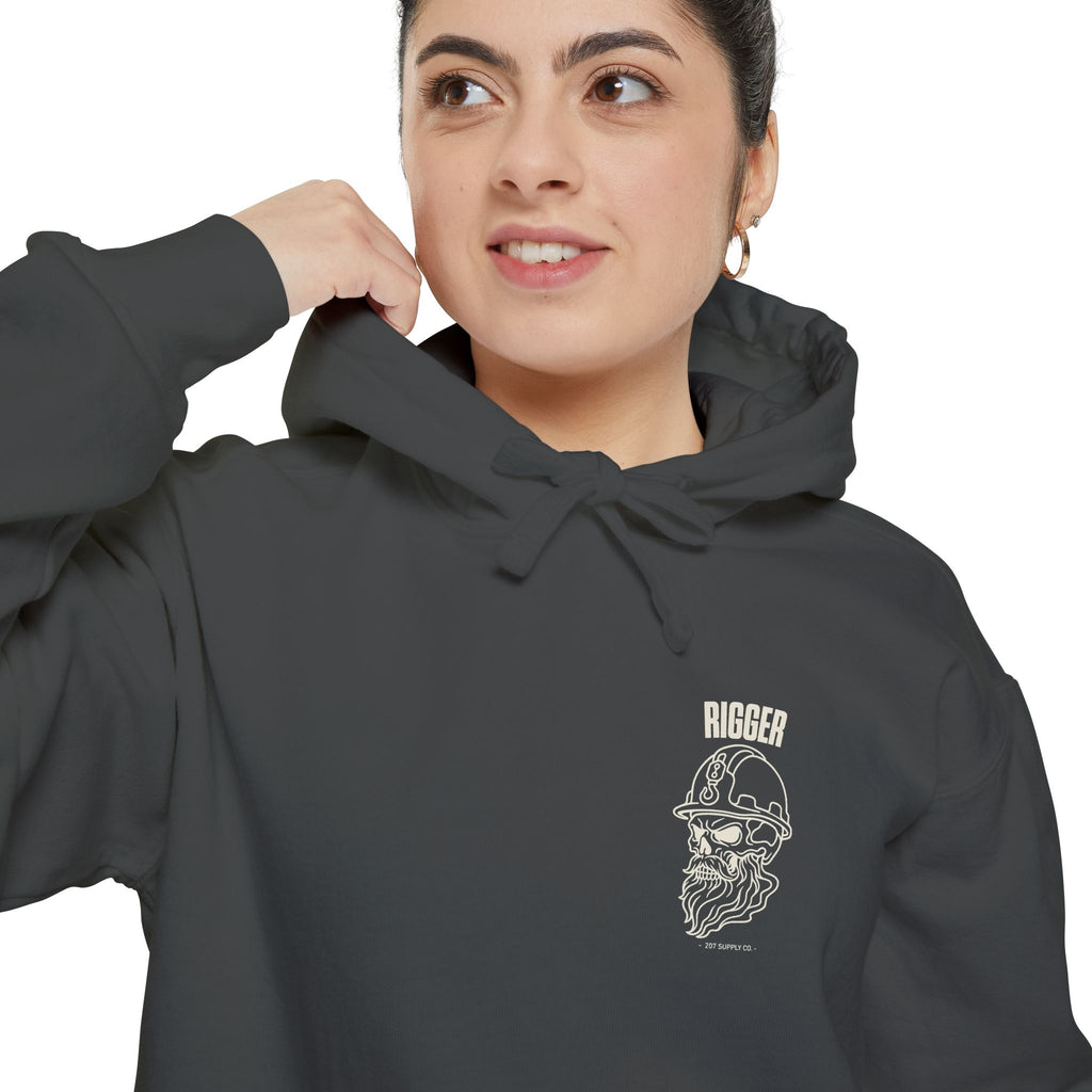 Rigger Skull Hoodie - Dark