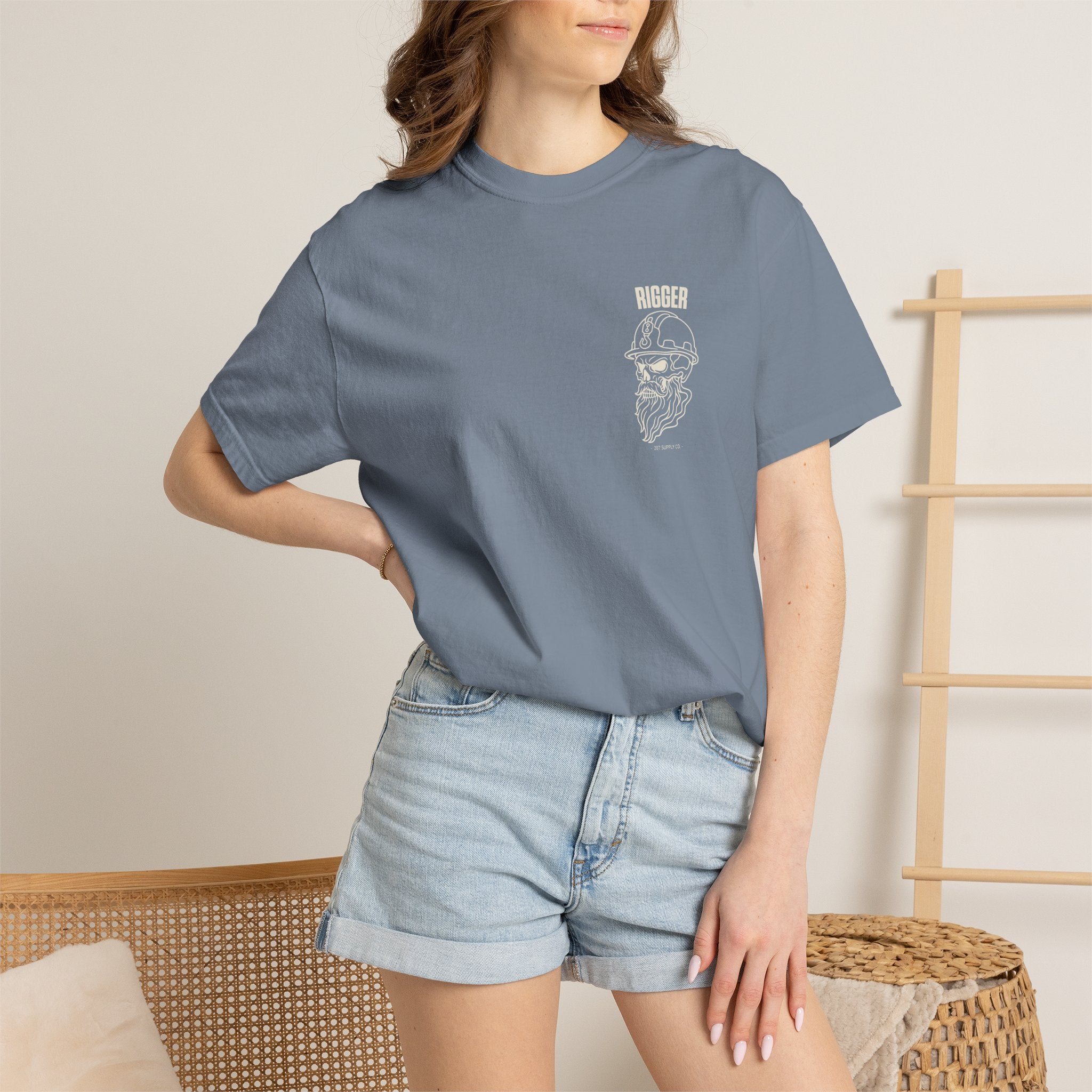 Rigger Skull Tee - Dark