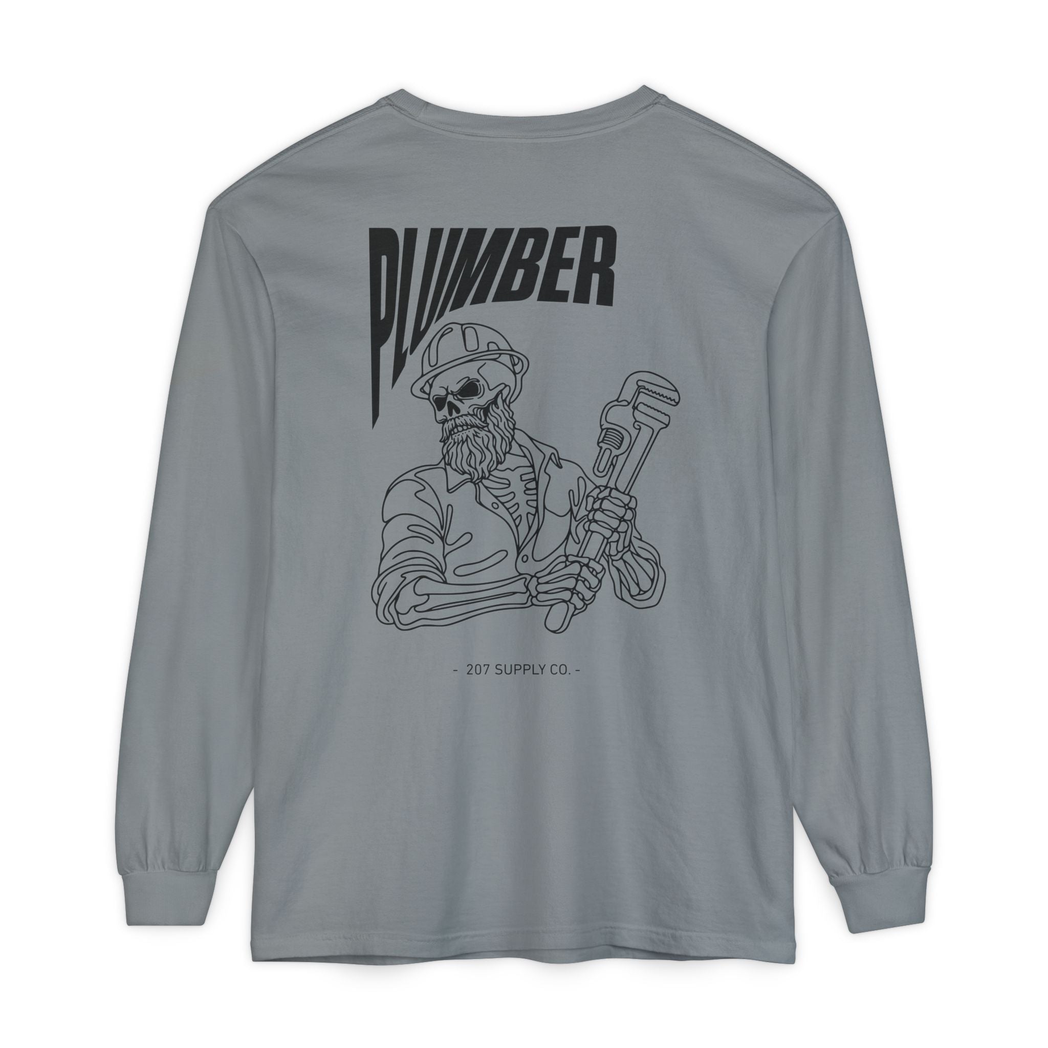 Plumber Skull Long Sleeve